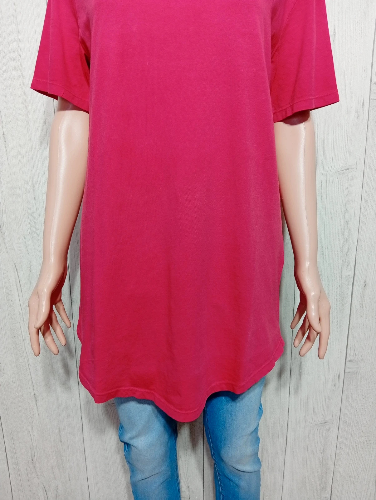 t-shirt manche courte femme -taille L/40- made in Italy - couleur rouge – Made In Italy – taille L / 40 / 12 3