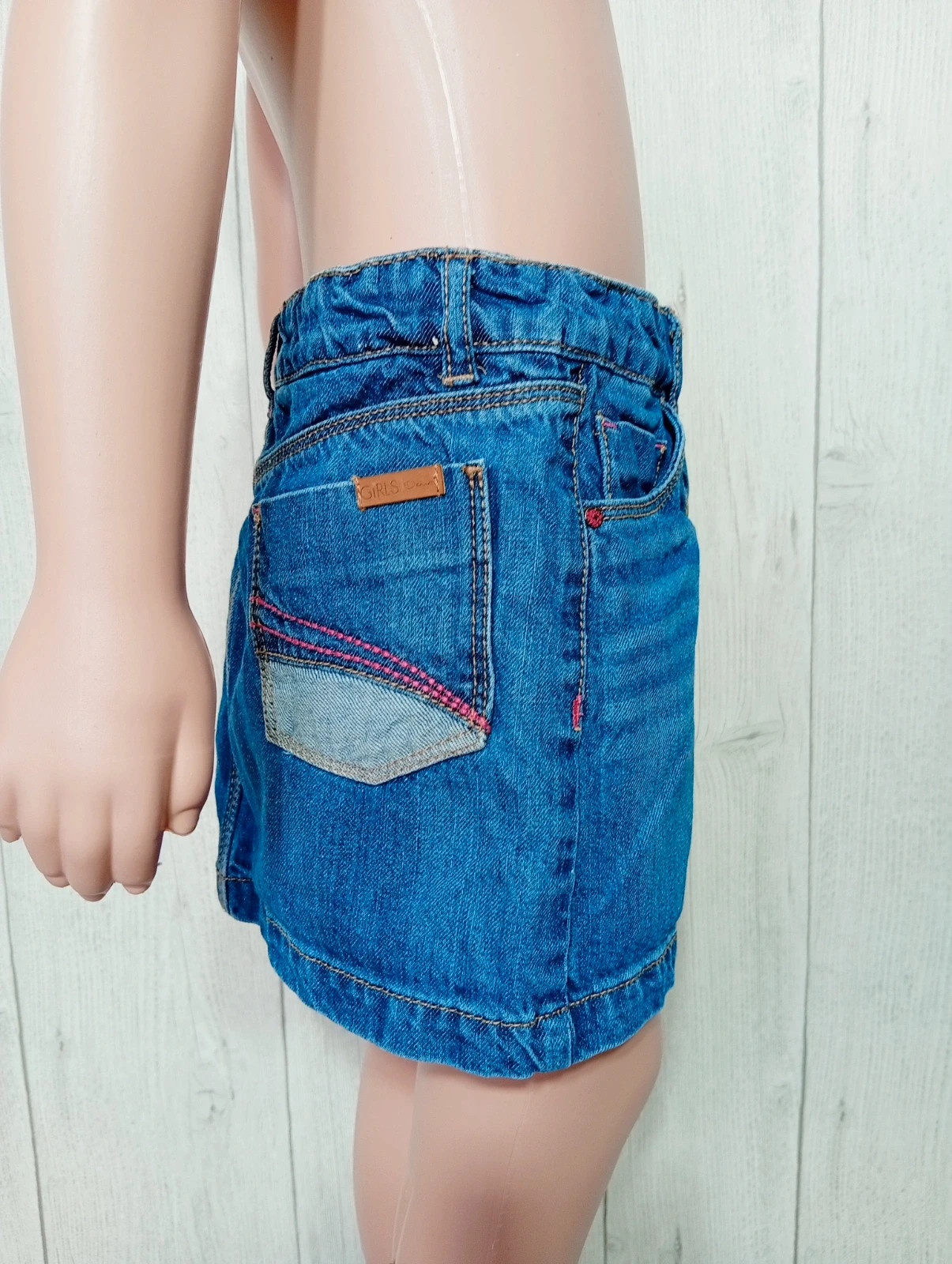 Jupe fille - taille 4/5 ans - tex - couleur bleu – TEX – taille 4 ans / 104 cm 4