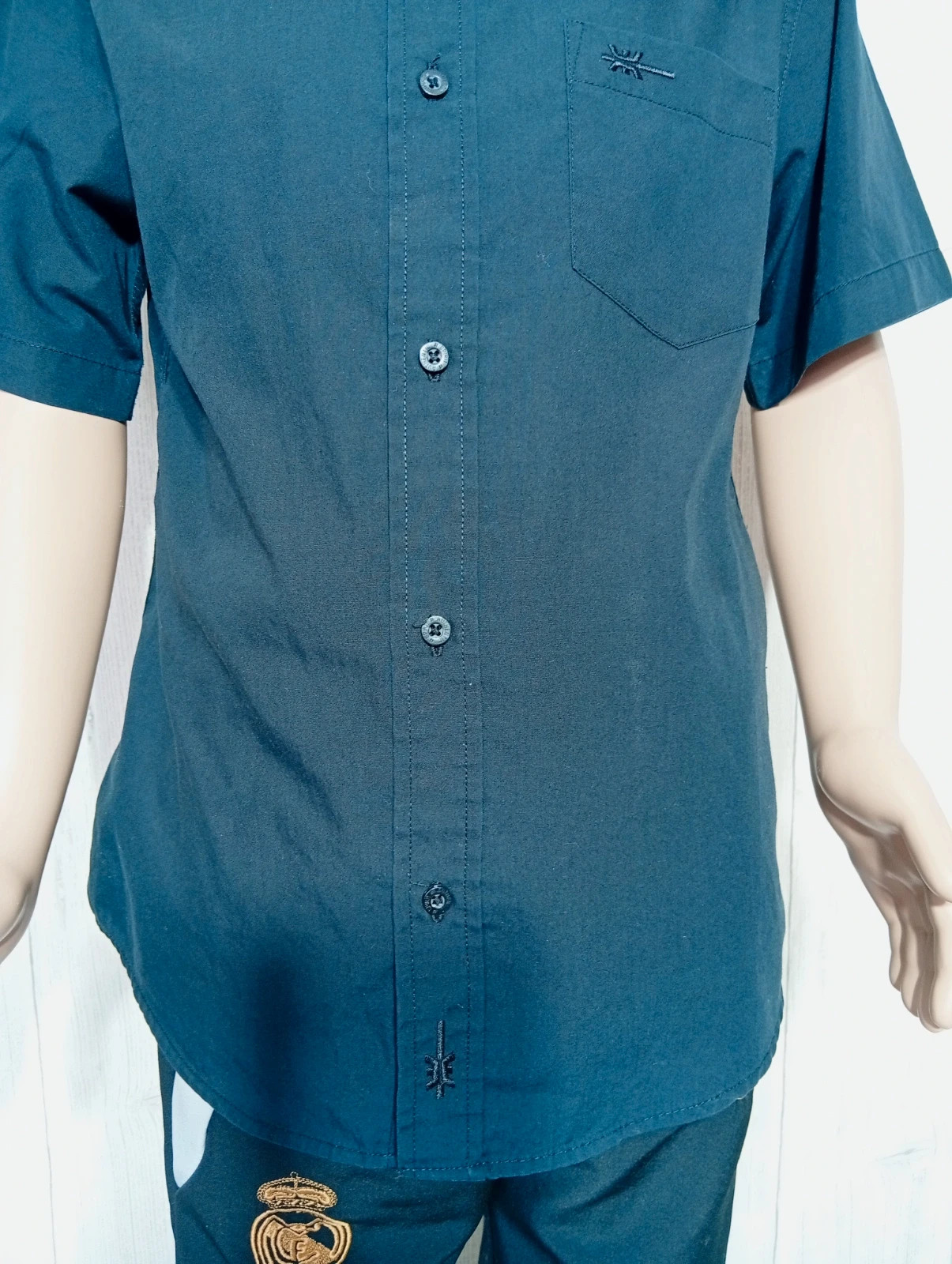 Chemise manche courte garçon - taille 10 ans (140 cm) -Spirit -couleur noir – Spirit – taille 10 ans / 140 cm 3