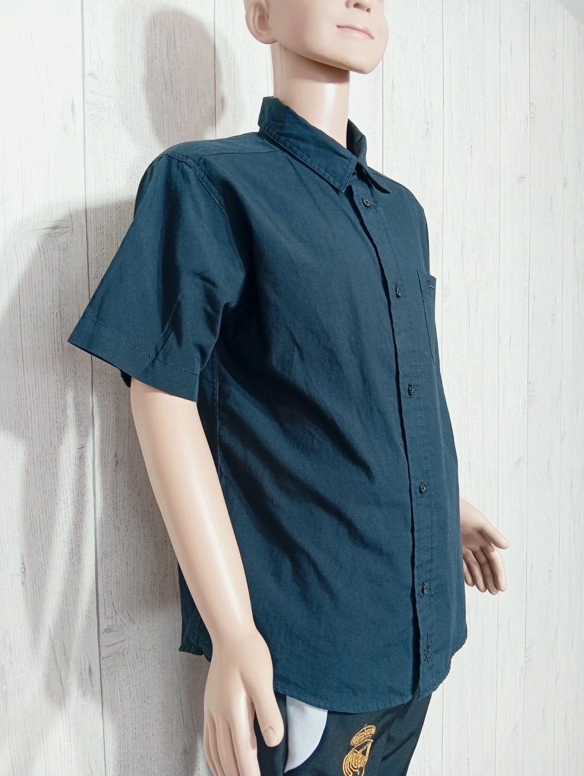Chemise manche courte garçon - taille 10 ans (140 cm) -Spirit -couleur noir – Spirit – taille 10 ans / 140 cm 4