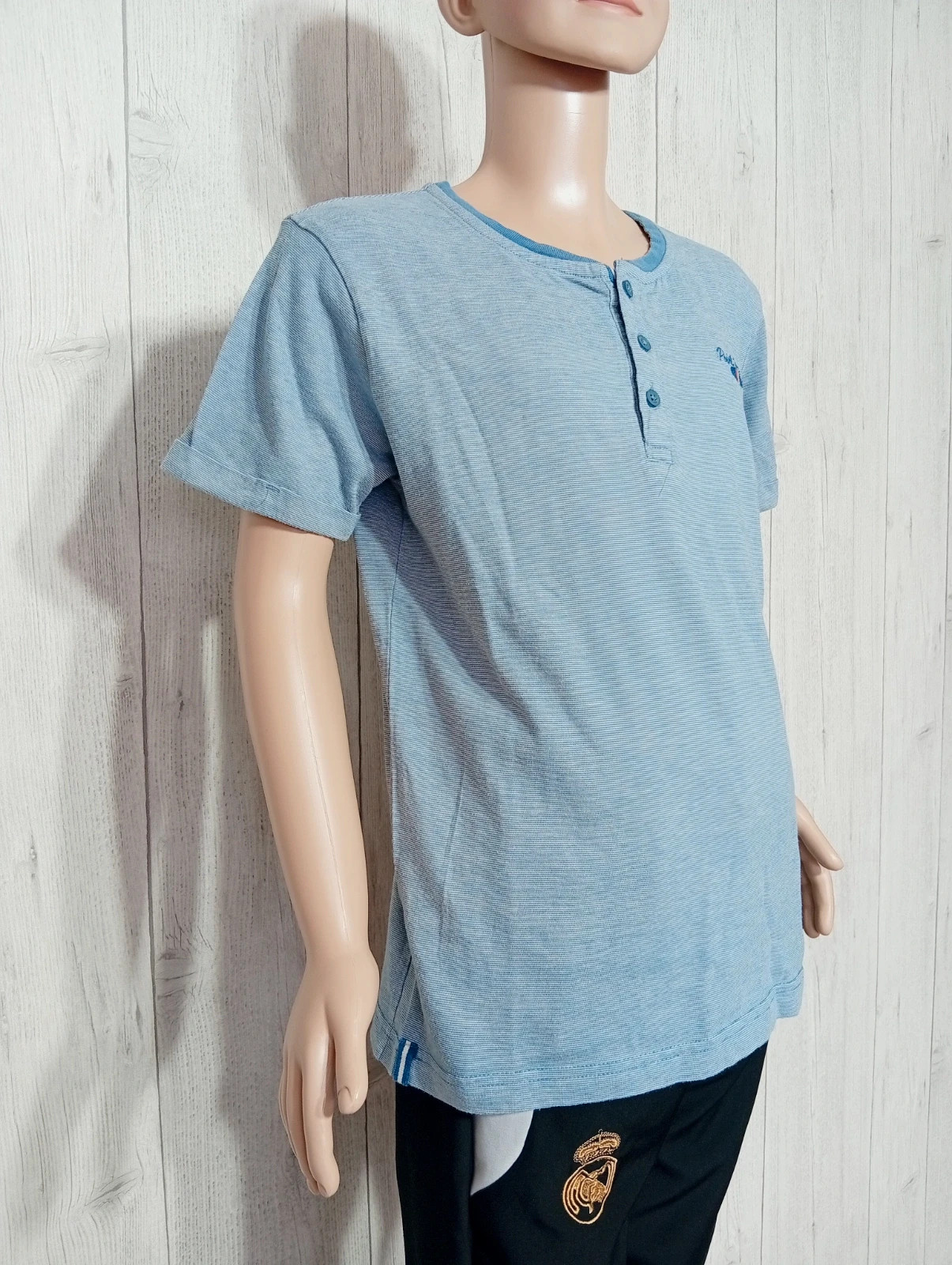 T-shirt manche longue garcon - taille 12 ans ( 152 cm) - tape a l'oeil - couleur bleu – Tape à l'œil – taille 12 ans / 152 cm 4