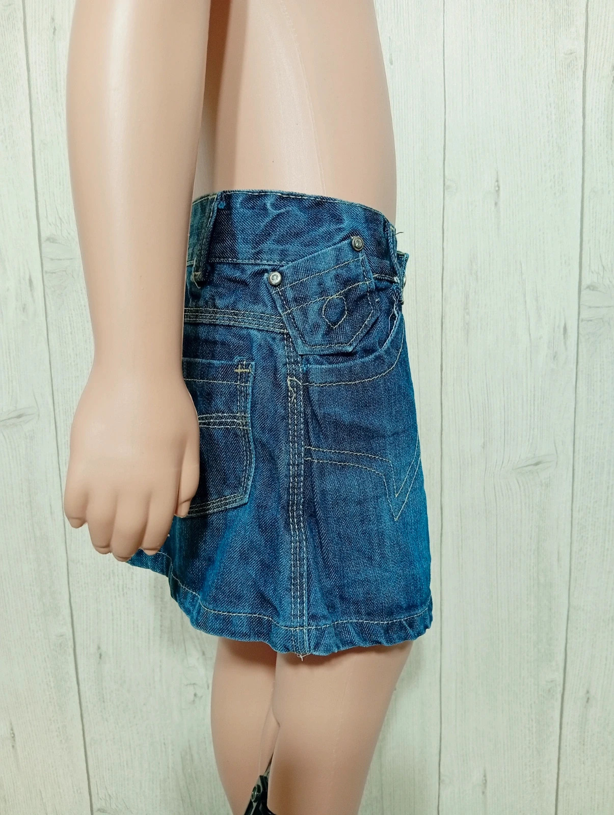 Jupe fille - taille 4 ans - j.fashon - couleur bleu marine – j.fashon – taille 4 ans / 104 cm 4