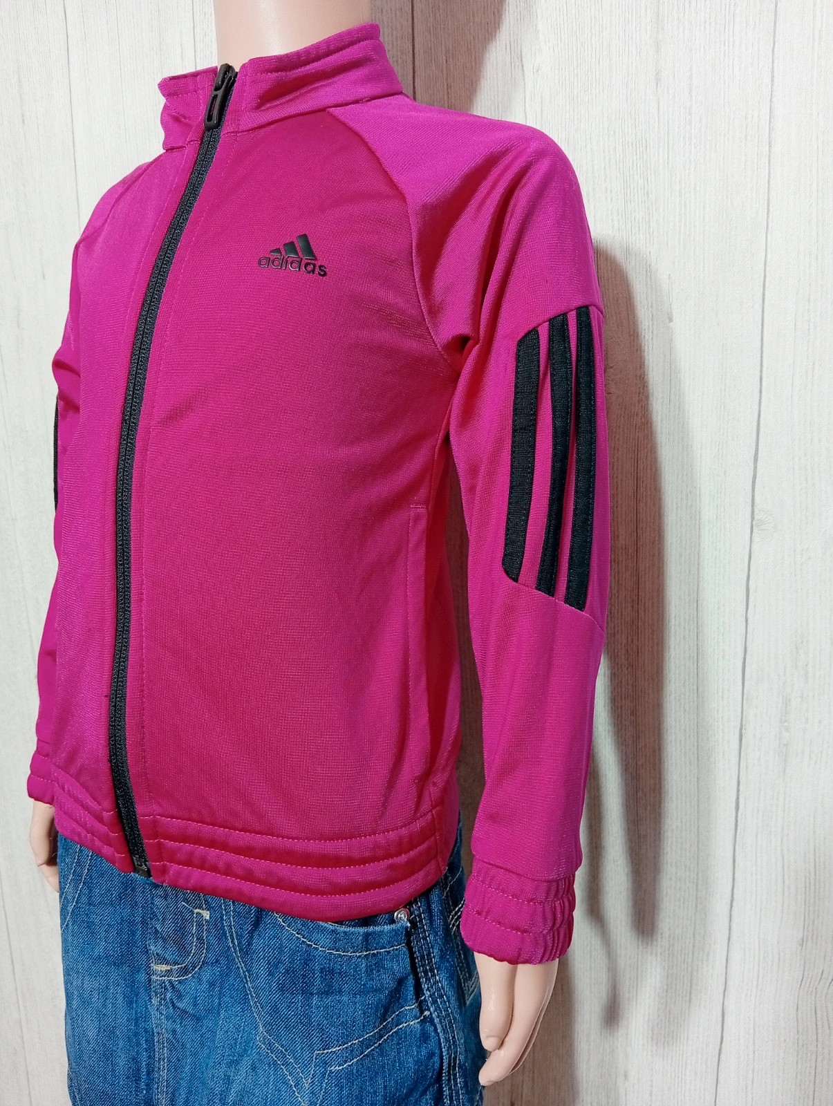 Gilet fille - taille 4/5ans (110 cm) - adidas - couleur – adidas – taille 5 ans / 110 cm 5