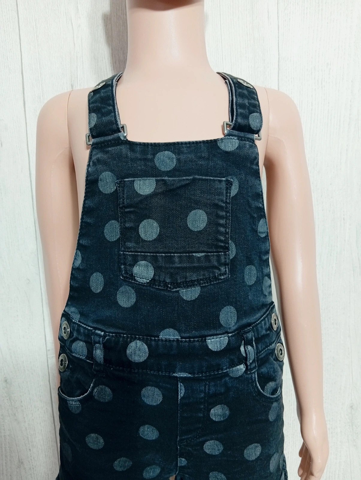 Salopette fille - taille 4 ans ( 104 cm)- verbaudet _ couleur noir et gris – Verbaudet – taille 4 ans / 104 cm 2