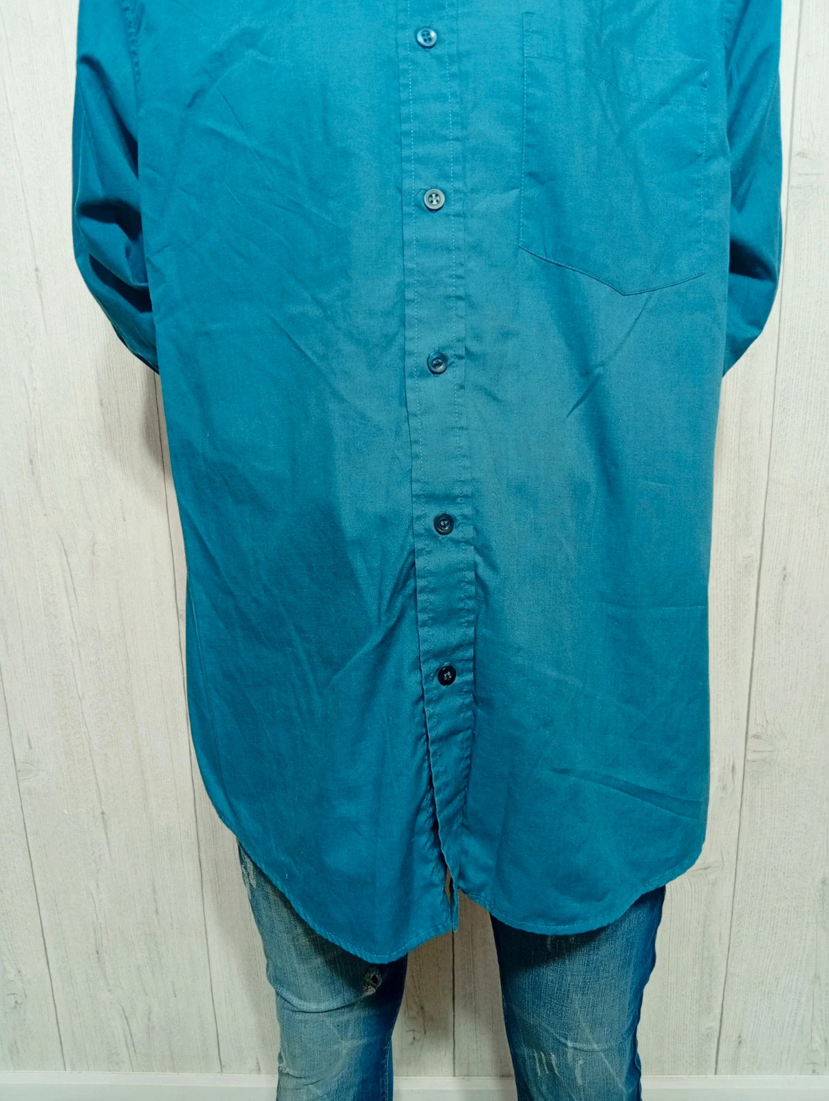 Chemise manche longue homme - taille M/38 - master stroke - couleur bleu – Master Stroke – taille M 3