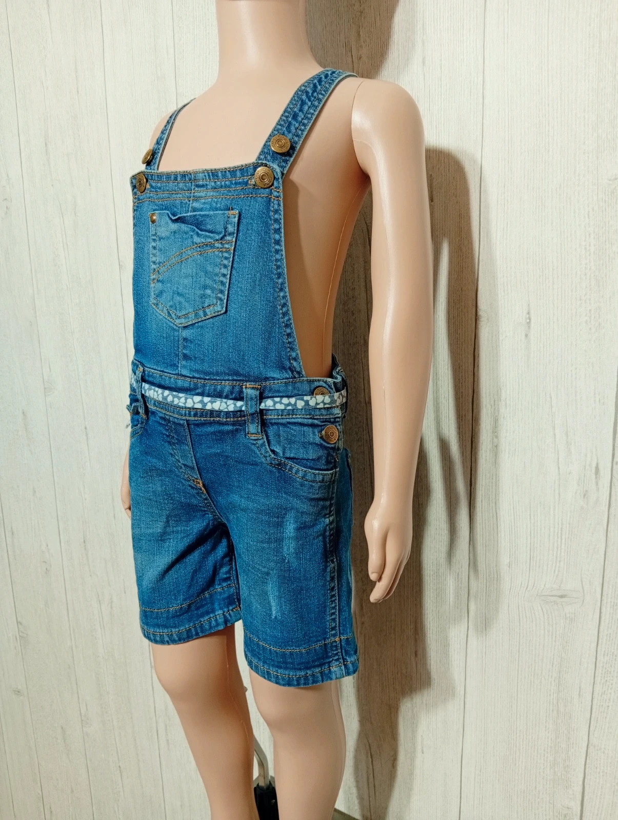 Salopette fille - taille 4 ans ( 104 cm) - tape à l'oeil - couleur marine – Tape à l'œil – taille 4 ans / 104 cm 5