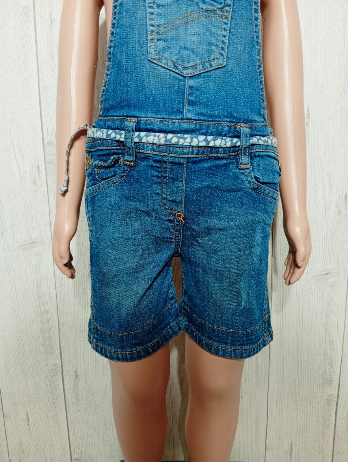 Salopette fille - taille 4 ans ( 104 cm) - tape à l'oeil - couleur marine – Tape à l'œil – taille 4 ans / 104 cm 3