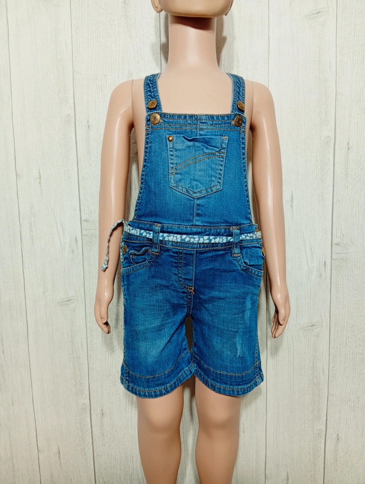 Salopette fille - taille 4 ans ( 104 cm) - tape à l'oeil - couleur marine – Tape à l'œil – taille 4 ans / 104 cm
