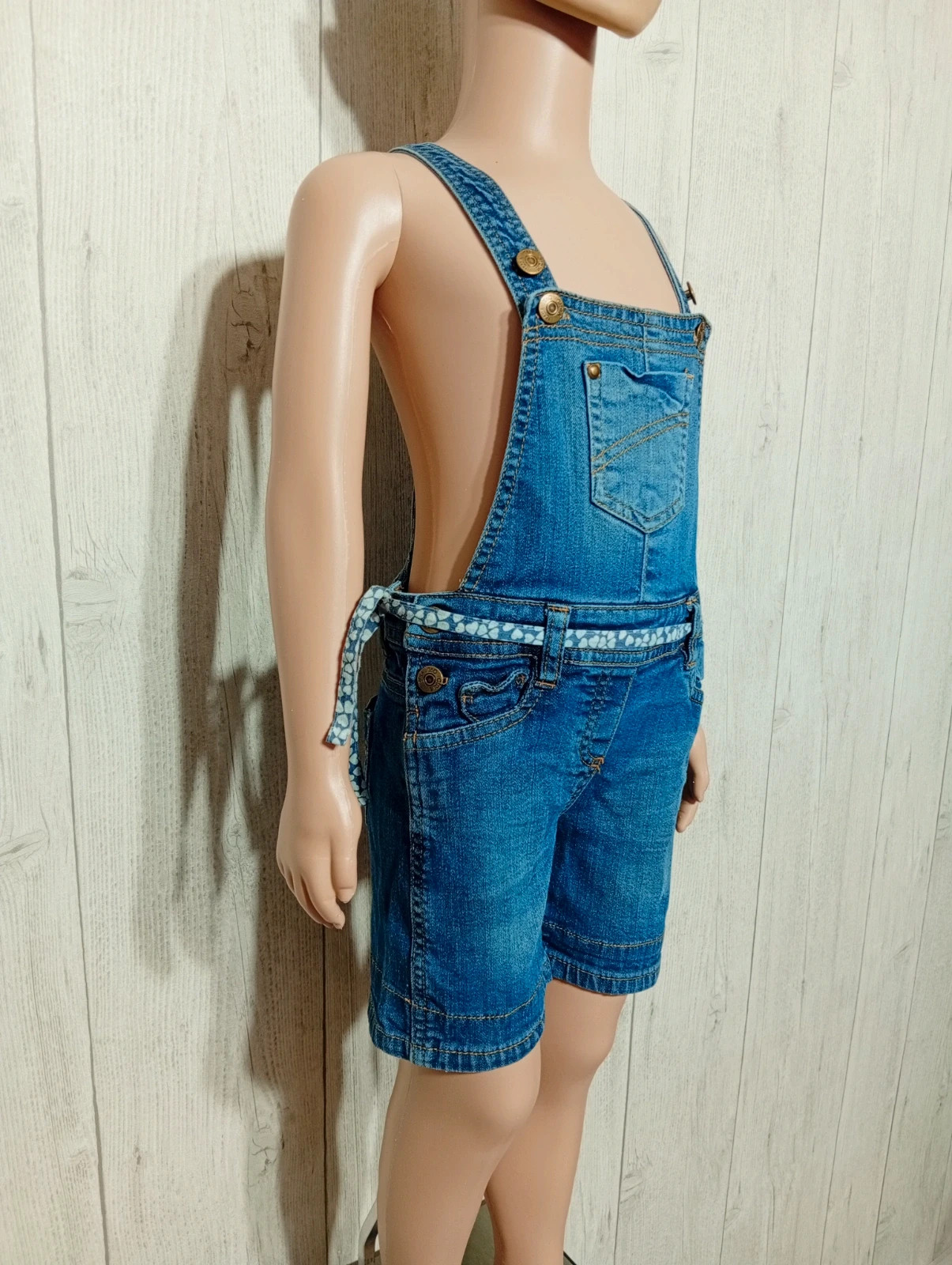 Salopette fille - taille 4 ans ( 104 cm) - tape à l'oeil - couleur marine – Tape à l'œil – taille 4 ans / 104 cm 4