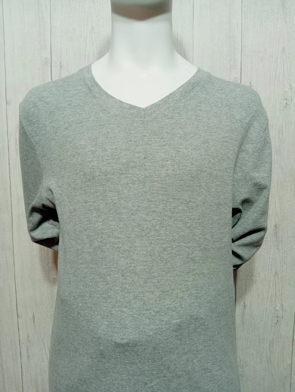 Sweat manche longue homme - taille L/40 - la halle - couleur gris – La Halle – taille L 2