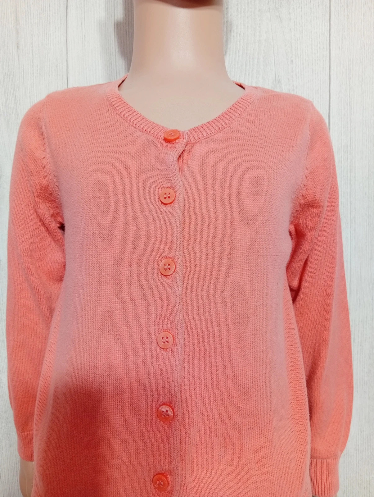 Gilet fille - taille 4ans - la halle - couleur corail – La Halle – taille 4 ans / 104 cm 2