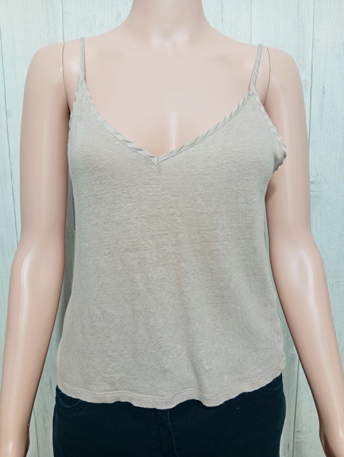 Débardeur femme - taille S/36 - zara - couleur beige – Zara – taille S / 36 / 8