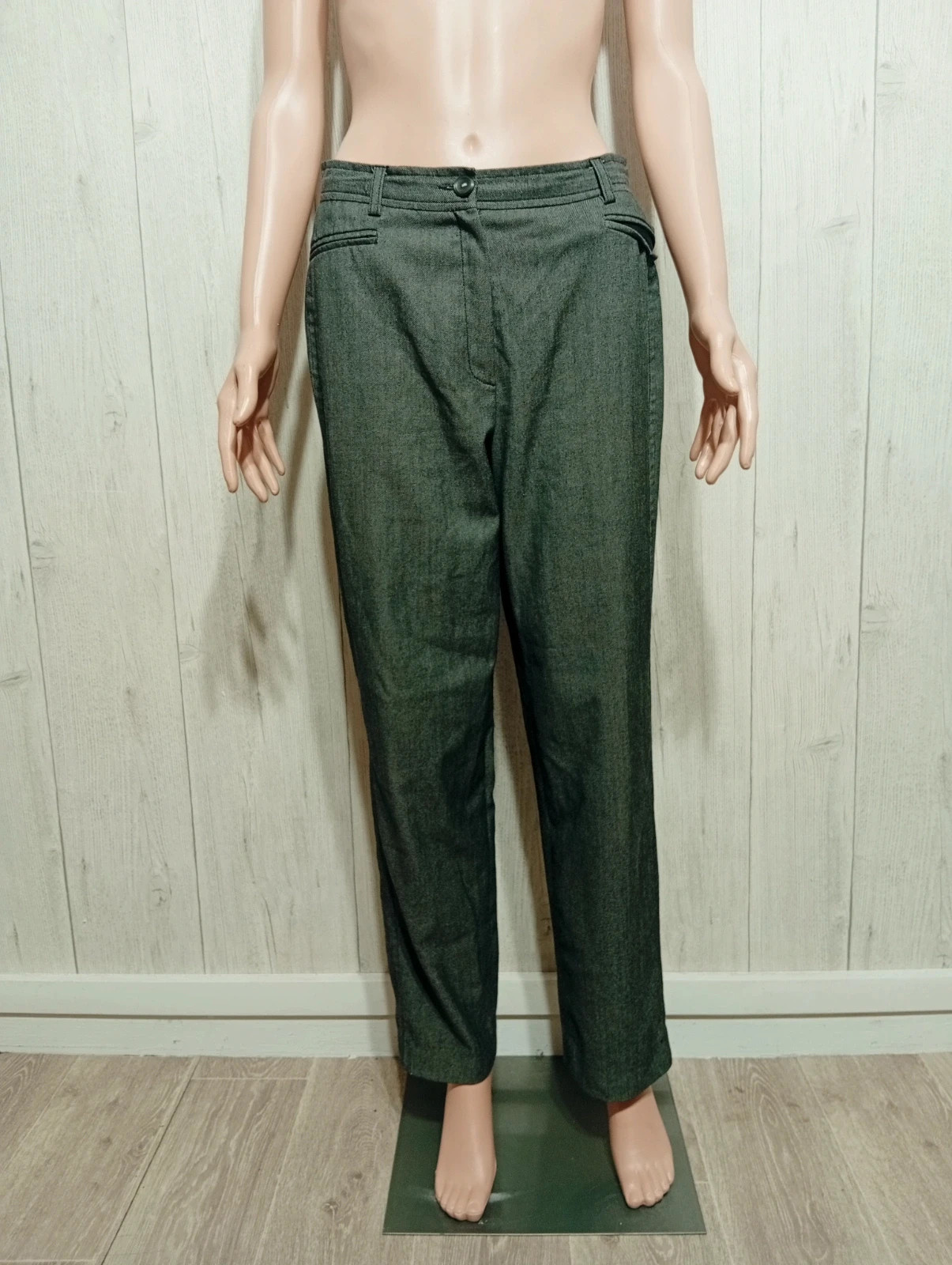Pantalon femme - taille M/38- antonelle-couleur gris noir