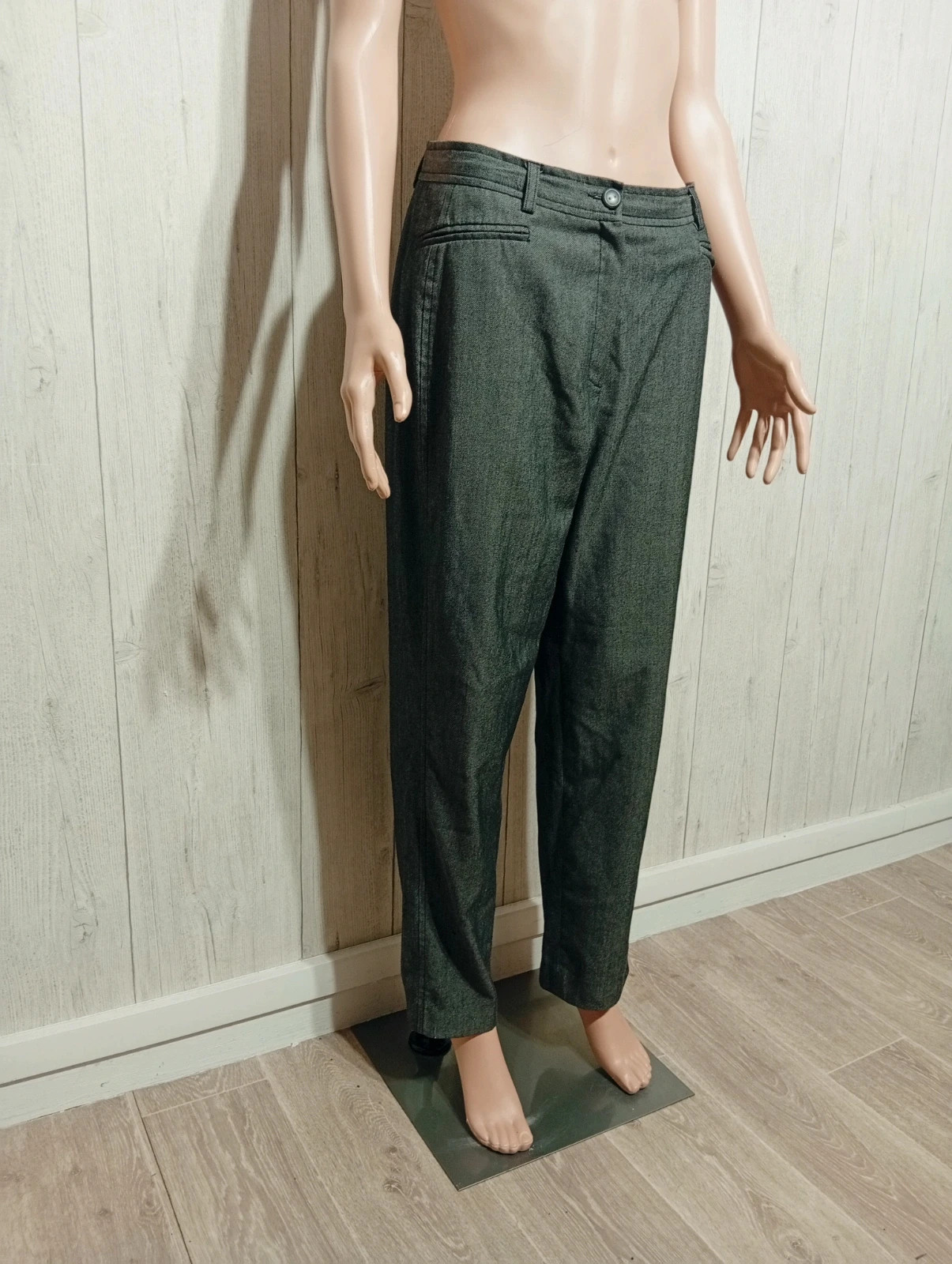 Pantalon femme - taille M/38- antonelle-couleur gris noir – Antonelle – taille M / 38 / 10 4