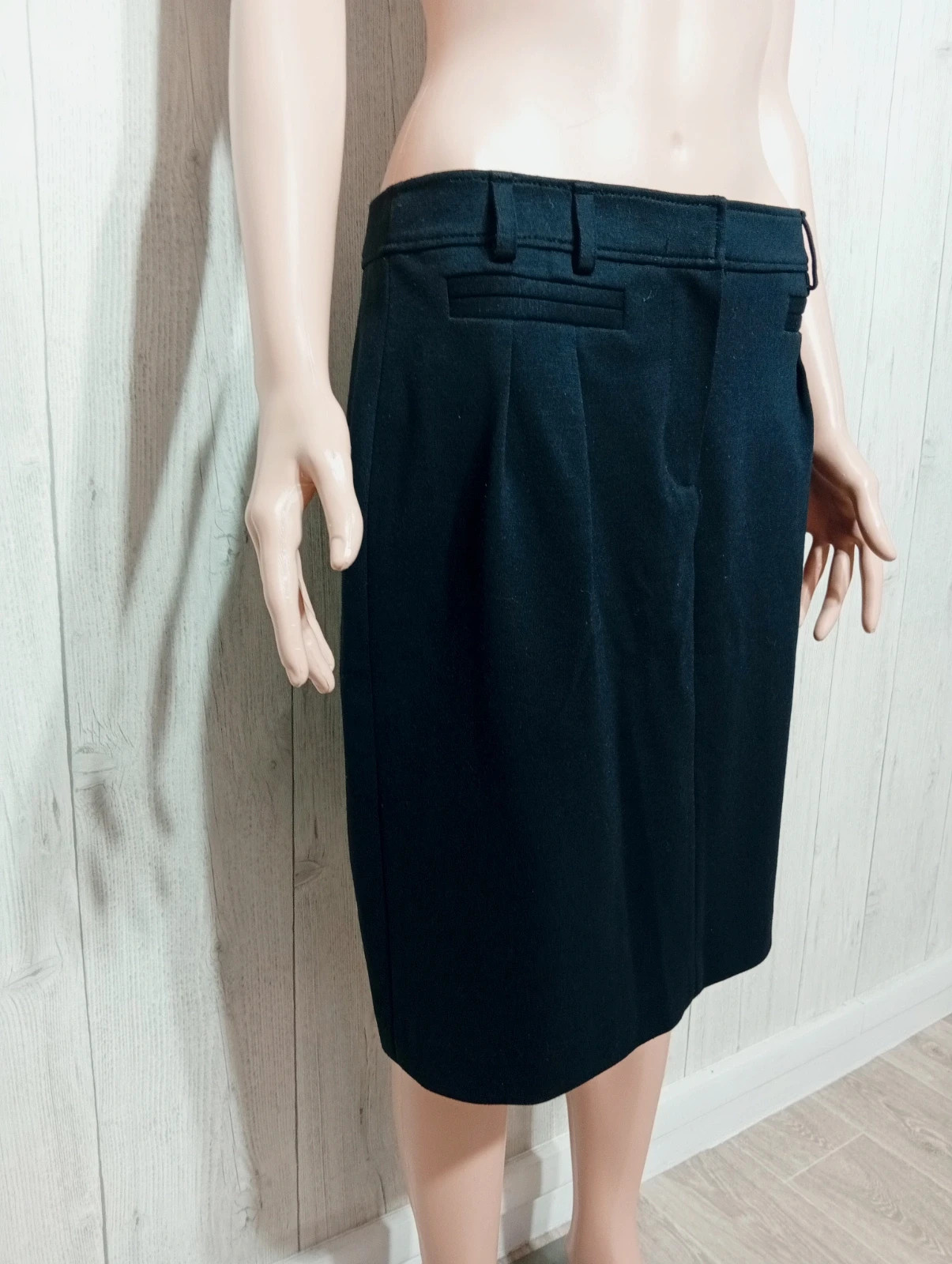 Jupe femme - taille L/40 - manoukian - couleur noir – Manoukian – taille L / 40 / 12 2