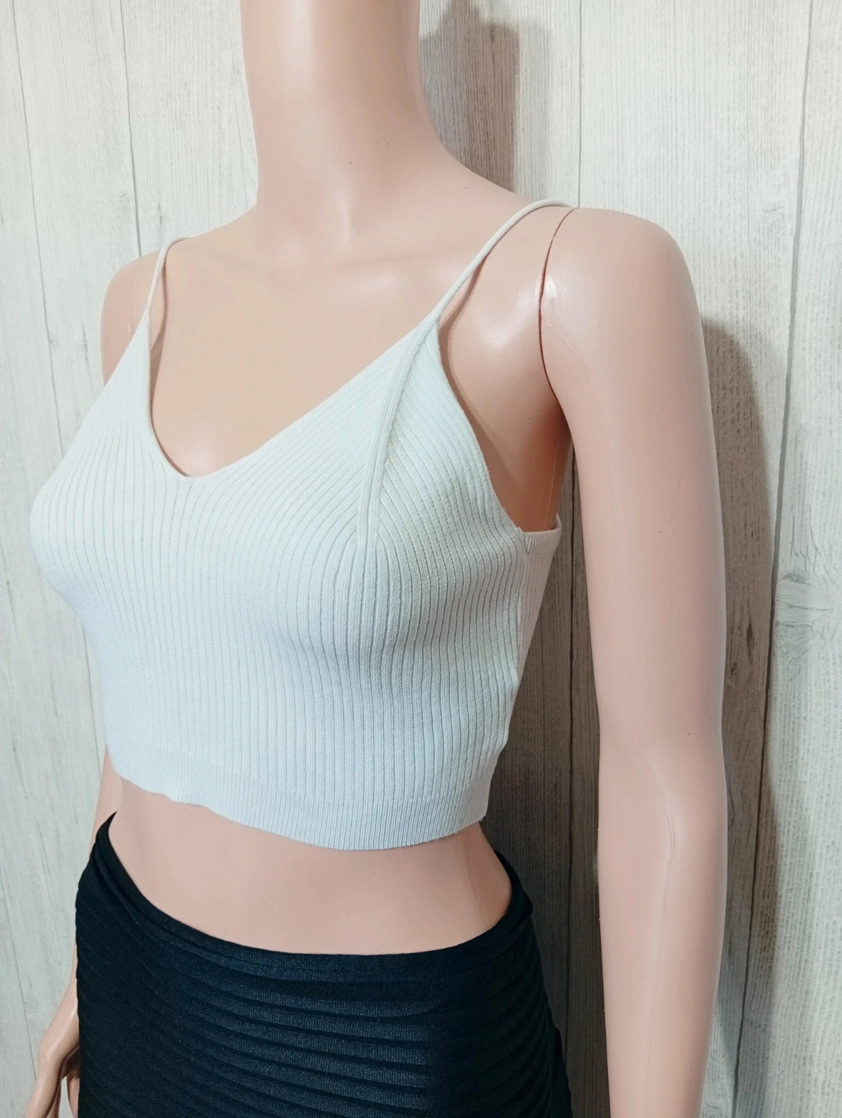 Top court femme - taille L/40 - shein - couleur blanc – Shein – taille L / 40 / 12 4