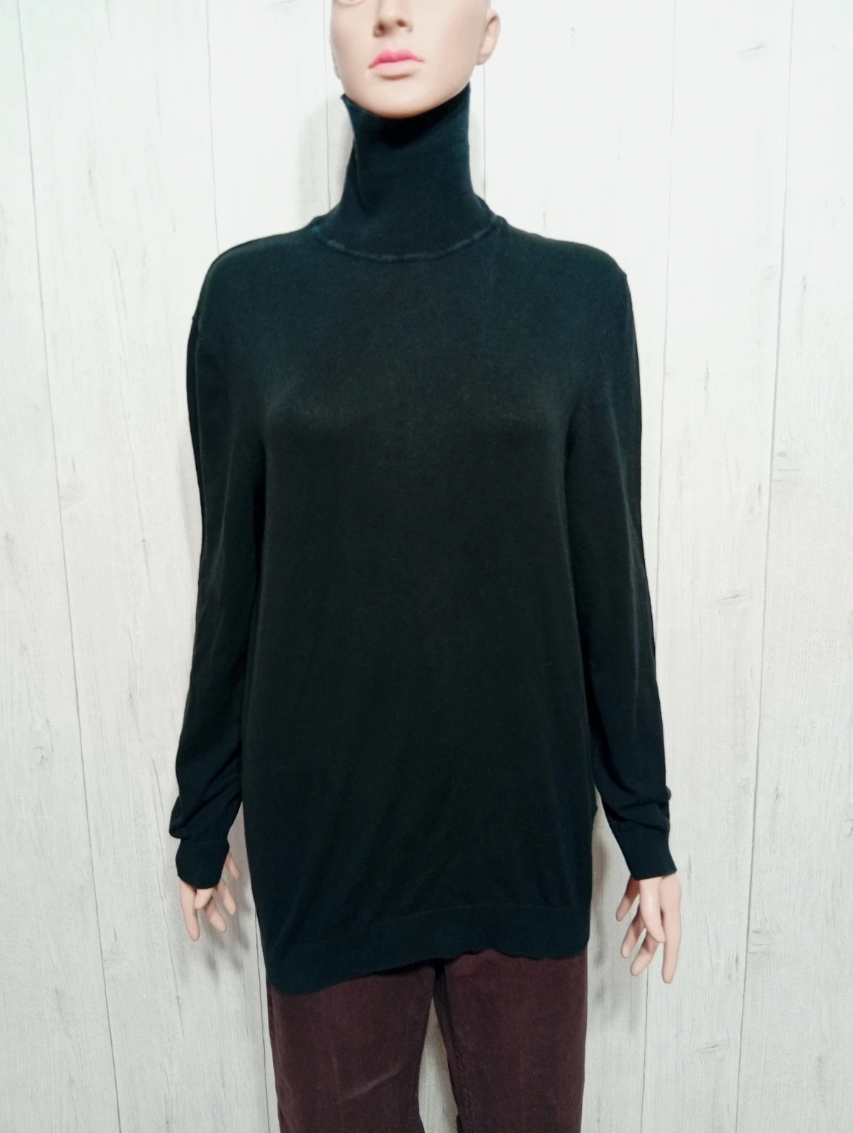 Pull à col roulé femme - taille L/40 - Kiabi - couleur noir – Kiabi – taille L / 40 / 12