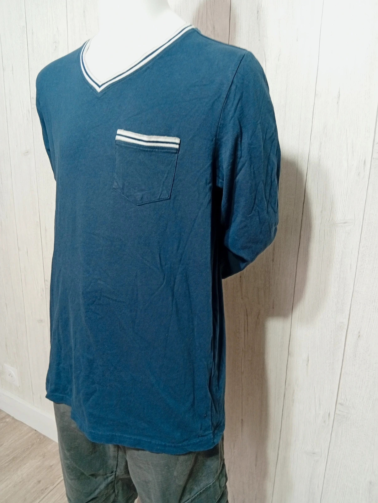 T-shirt manche longue homme - taille M/38 - Livergy - – Livergy – taille M 5