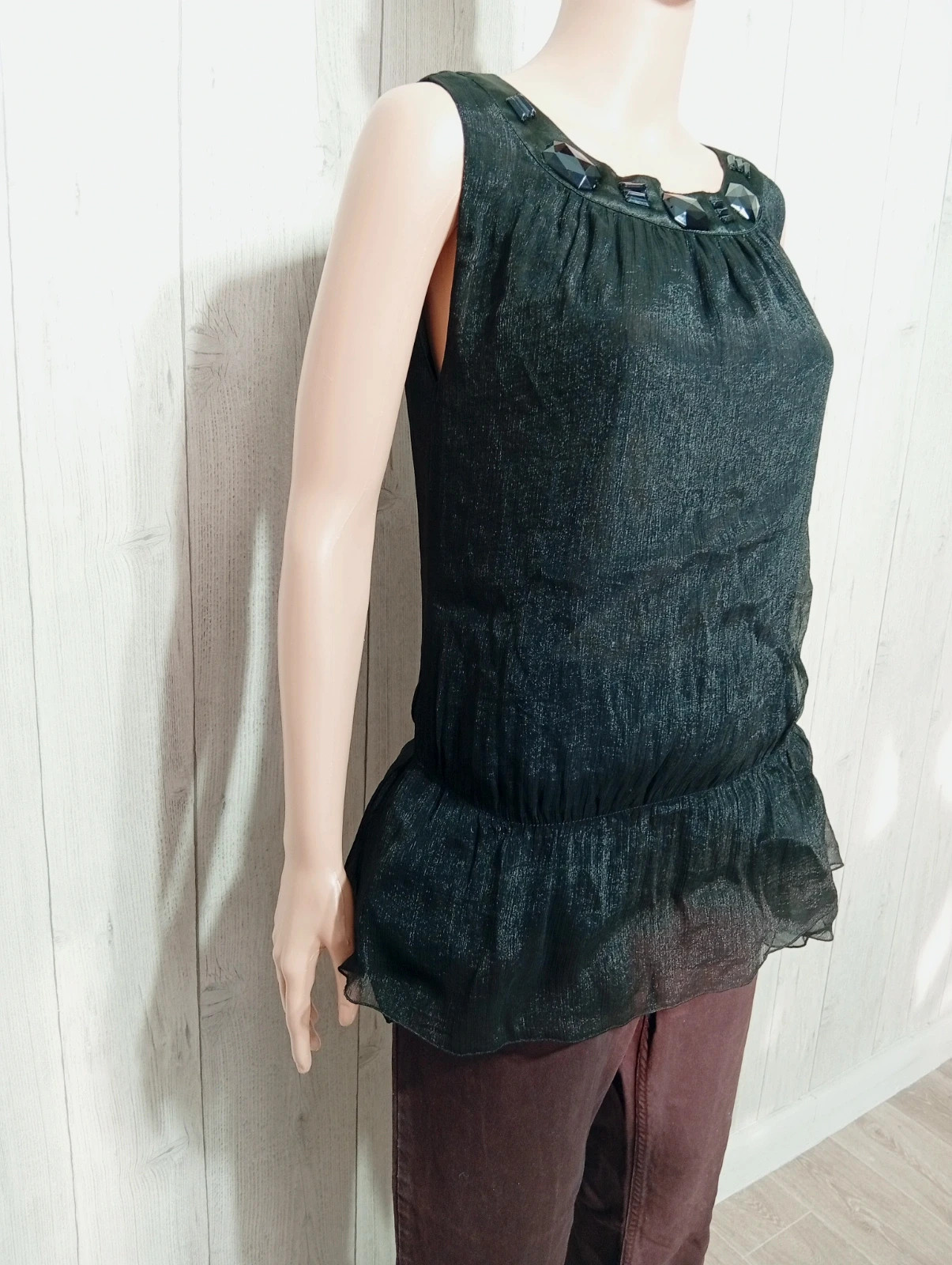 Blouse femme - taille L/40- just mila- couleur noir – Just Mila – taille L / 40 / 12 4