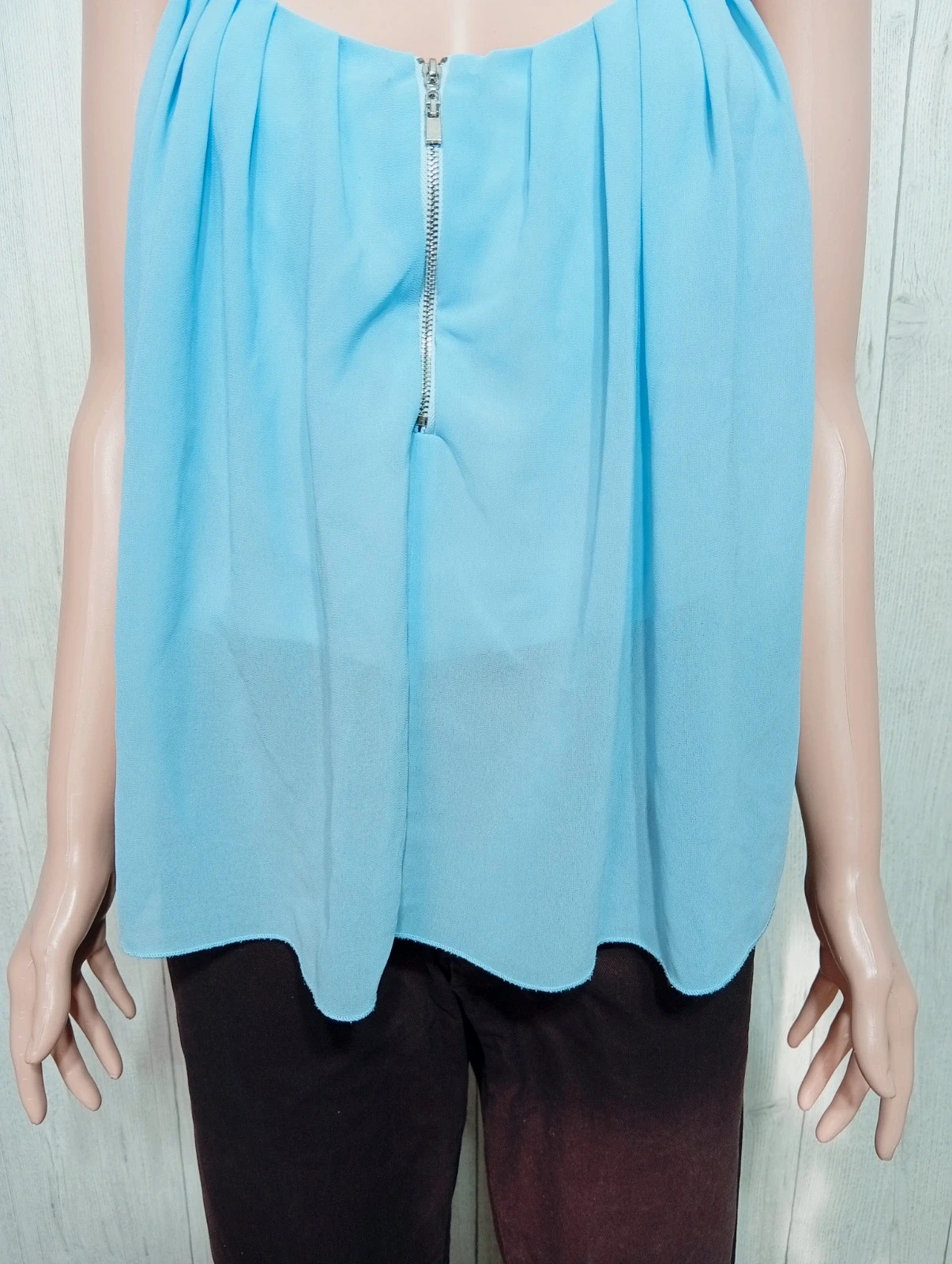 Débardeur - taille L/40 - Miliana-couleur bleu – Miliana – taille L / 40 / 12 3