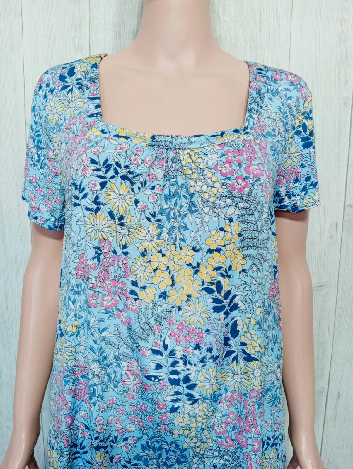 blouse manche courte femme - taille L/40/40 ( taille 3) -Armand thiery - couleur multicolore – Armand Thiery – taille L / 40 / 12 2