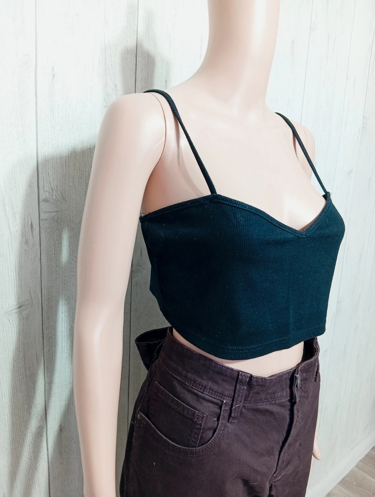 Top court femme - taille L/40- shein - couleur noir – Shein – taille L / 40 / 12 2