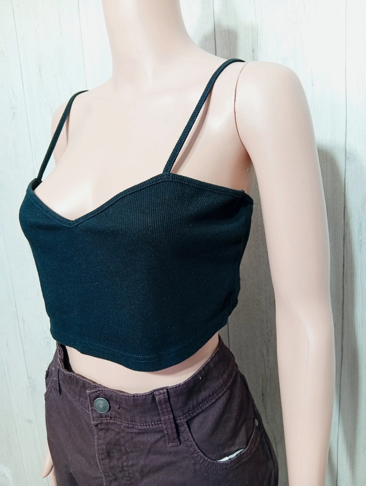 Top court femme - taille L/40- shein - couleur noir – Shein – taille L / 40 / 12 3