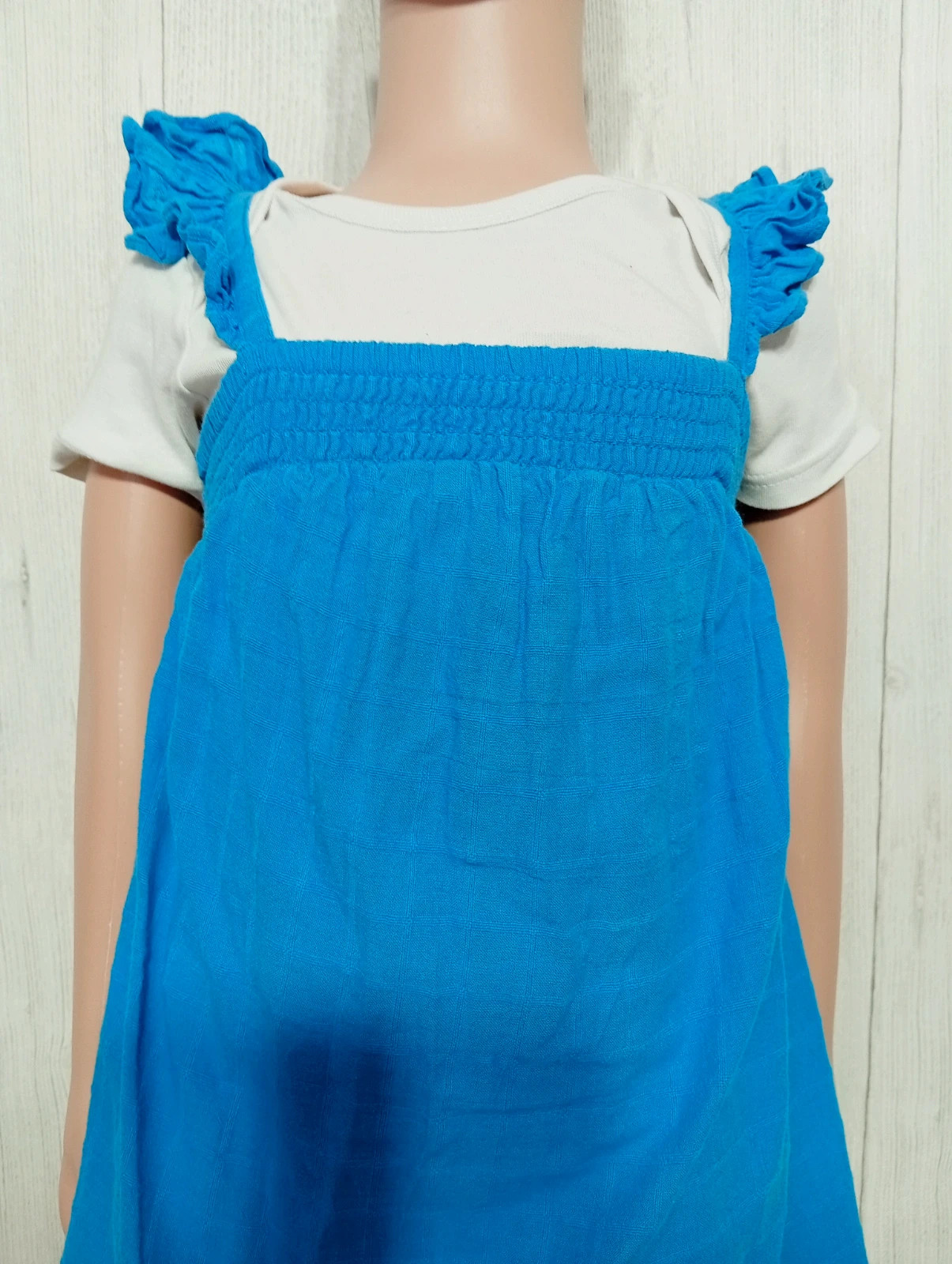 Robe courte fille - taille 3 ans ( 90/97 cm) - Kiabi - couleur bleu – Kiabi – taille 3 ans / 98 cm 2