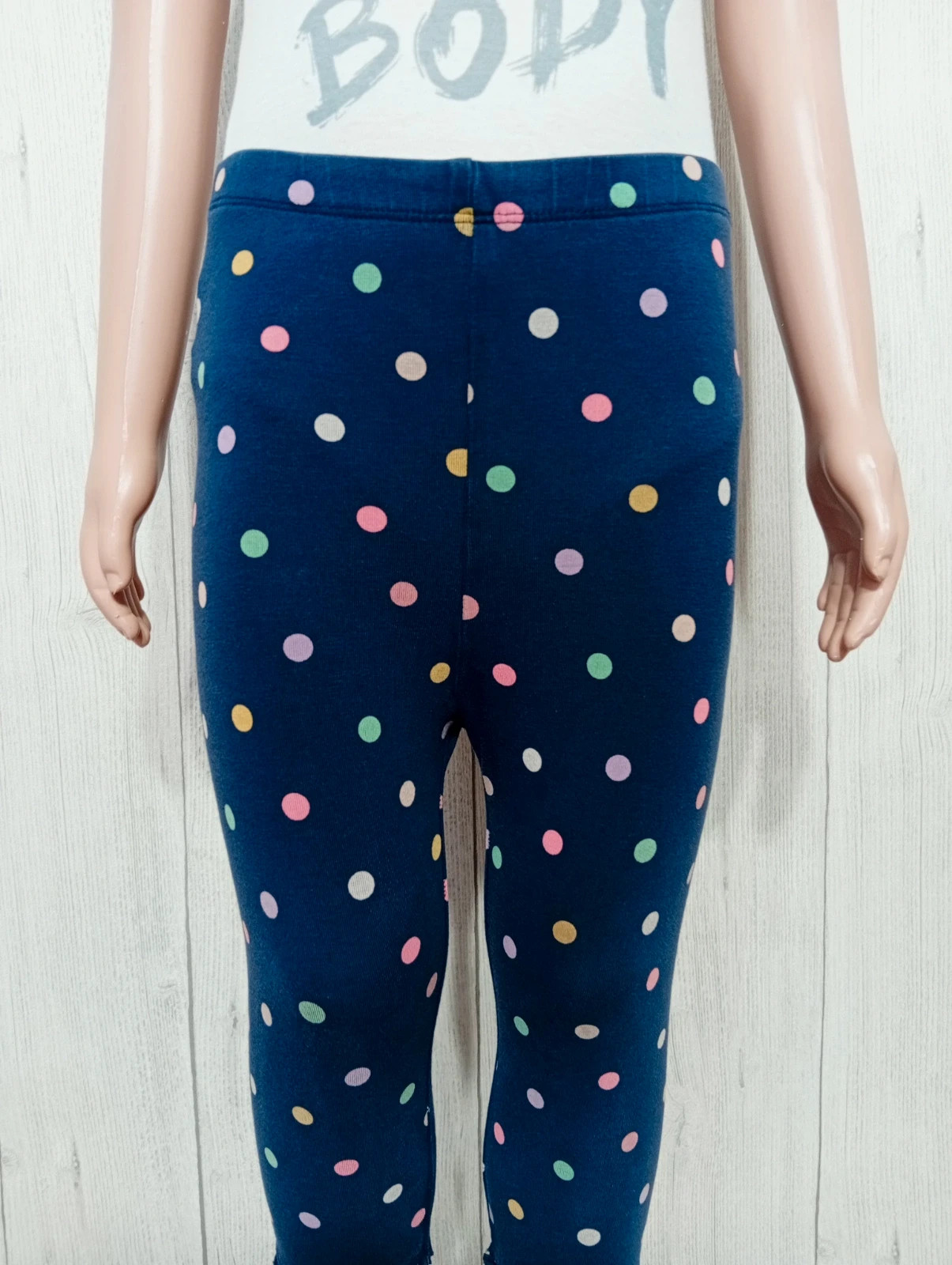 Legins fille - taille 3/4 ans (104 cm) - H&M - couleur marine multicolore – H&M – taille 4 ans / 104 cm 2