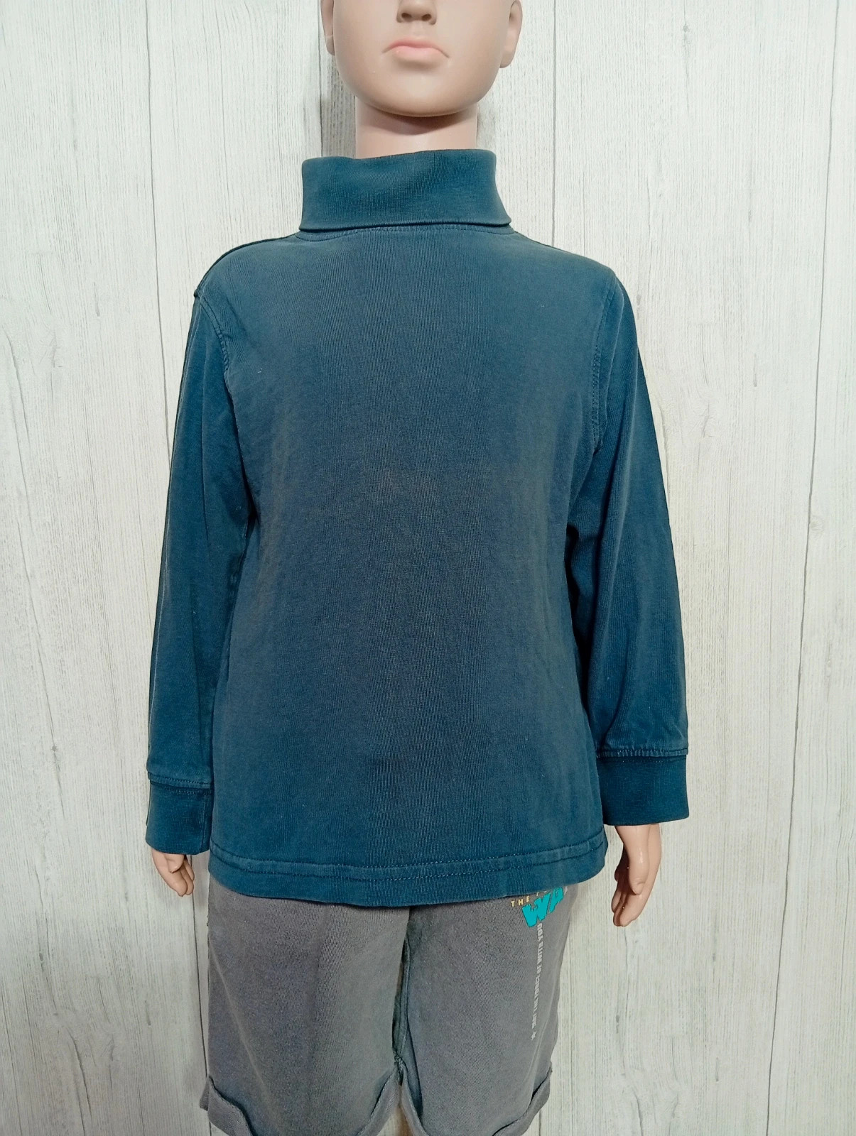 Pull a col roulé garcon - taille 6 ans - Best way - couleur marine