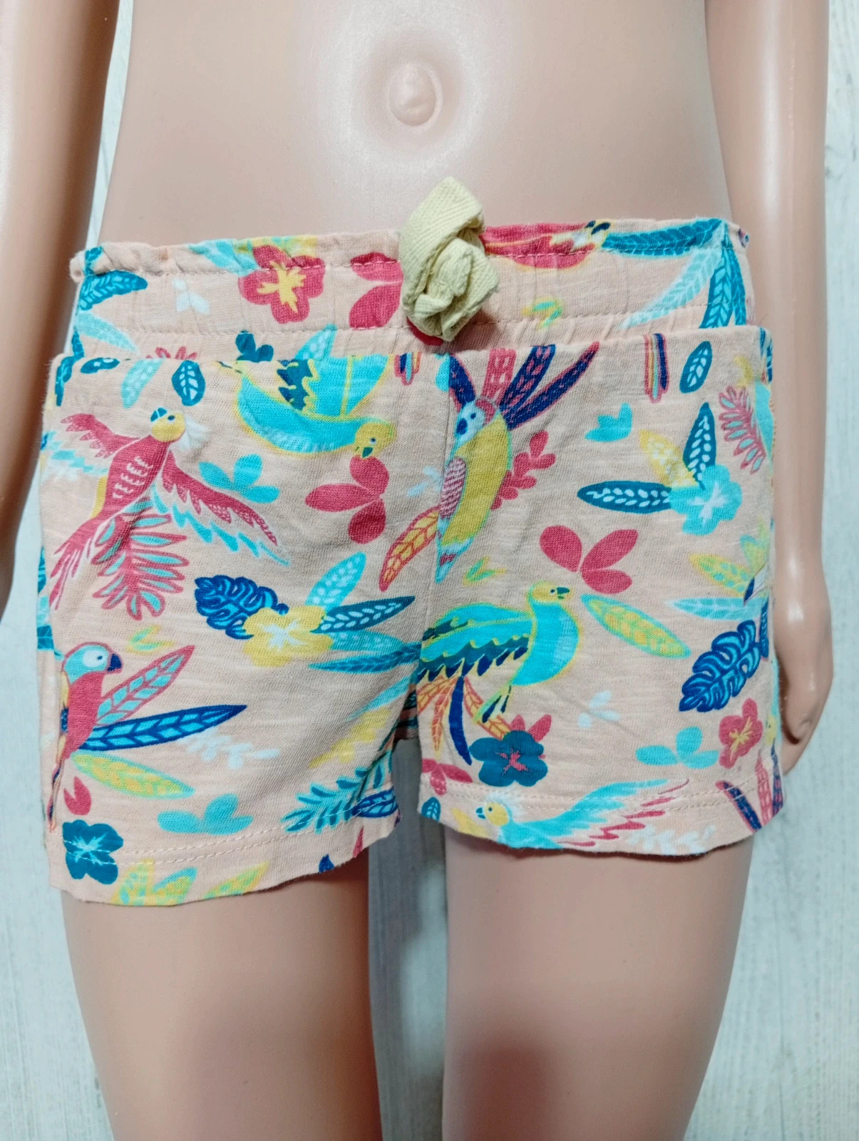 Short fille - taille 3ans (90/97 cm)- Kiabi - couleur abricot multicolore – Kiabi – taille 3 ans / 98 cm 2