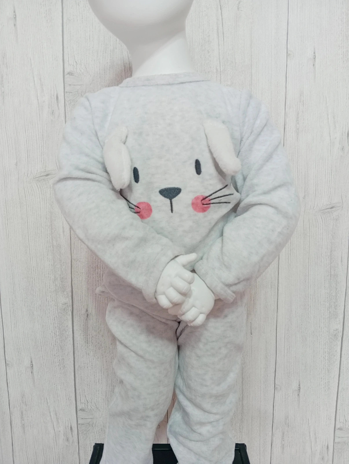 Pyjama fille - taille 3 ans - inextenso- couleur gris – In Extenso – taille 3 ans / 98 cm 2