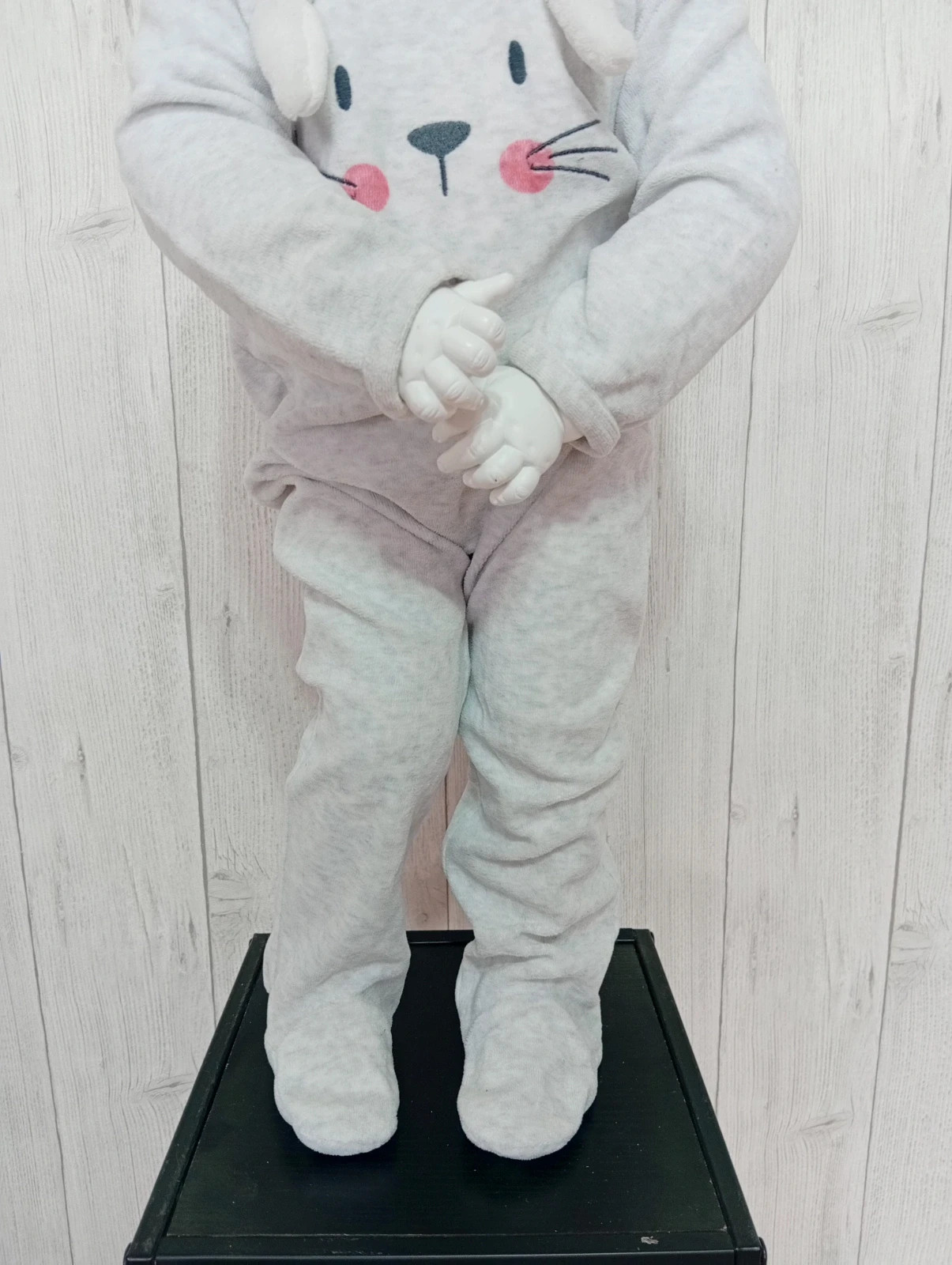 Pyjama fille - taille 3 ans - inextenso- couleur gris – In Extenso – taille 3 ans / 98 cm 3
