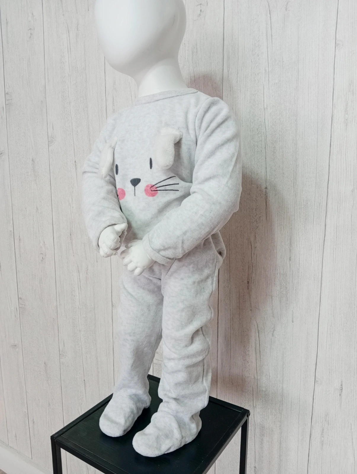Pyjama fille - taille 3 ans - inextenso- couleur gris – In Extenso – taille 3 ans / 98 cm 5
