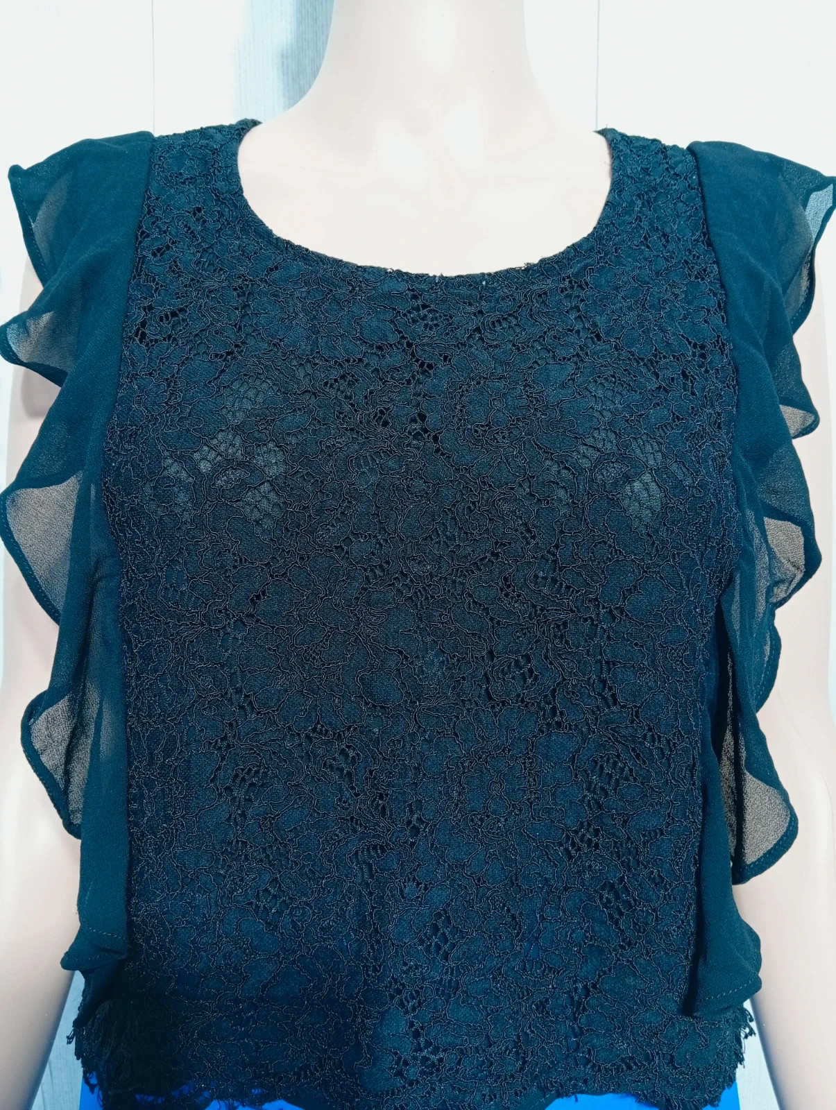 Blouse femme - taille L/40 - Jennyfer - couleur noir – Jennyfer – taille L / 40 / 12 2