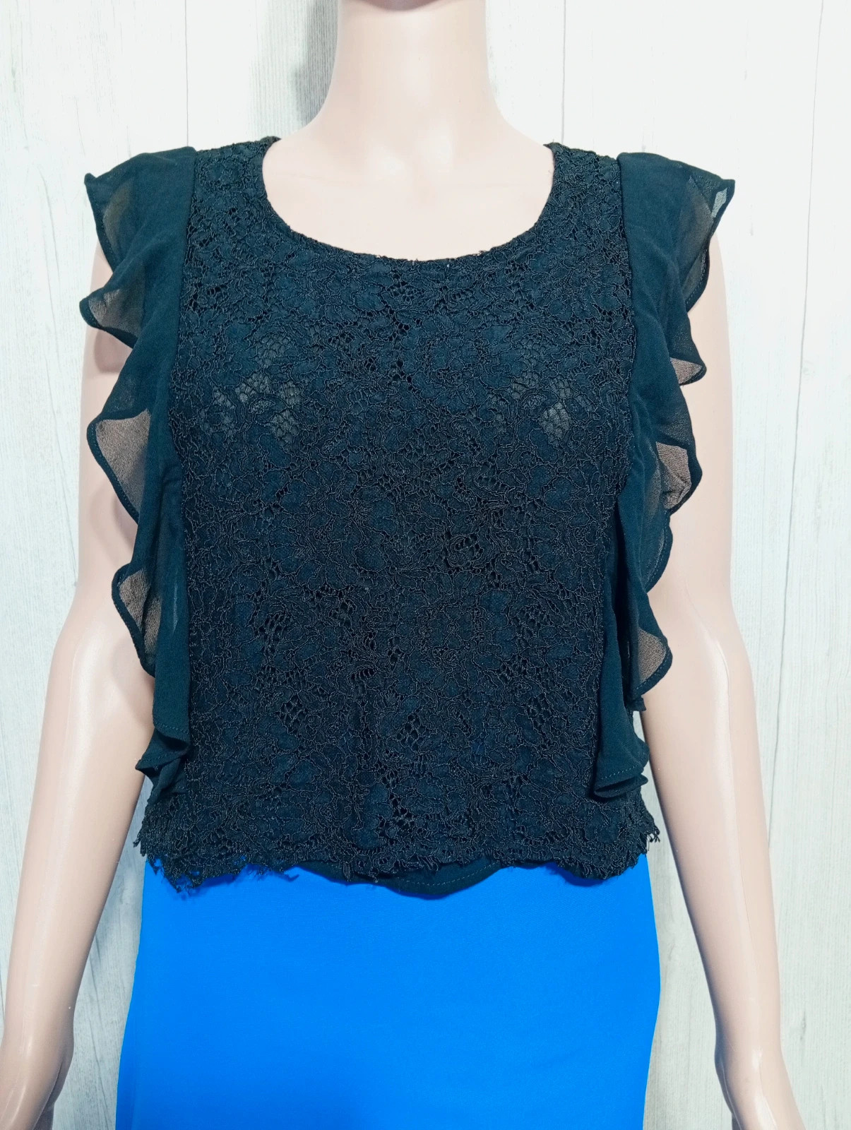 Blouse femme - taille L/40 - Jennyfer - couleur noir – Jennyfer – taille L / 40 / 12