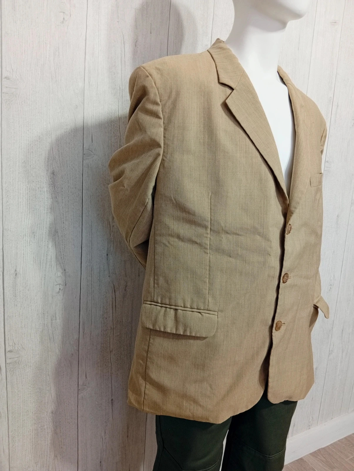 Veste de costume homme - taille 56 - Devred - couleur kaki – Devred – taille 56 4