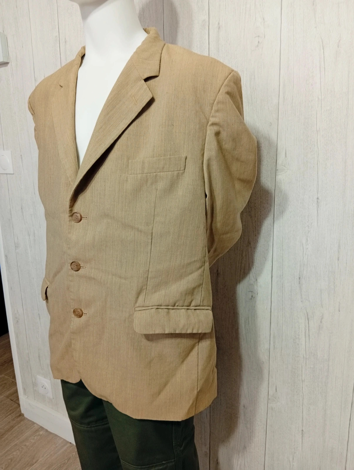 Veste de costume homme - taille 56 - Devred - couleur kaki – Devred – taille 56 5