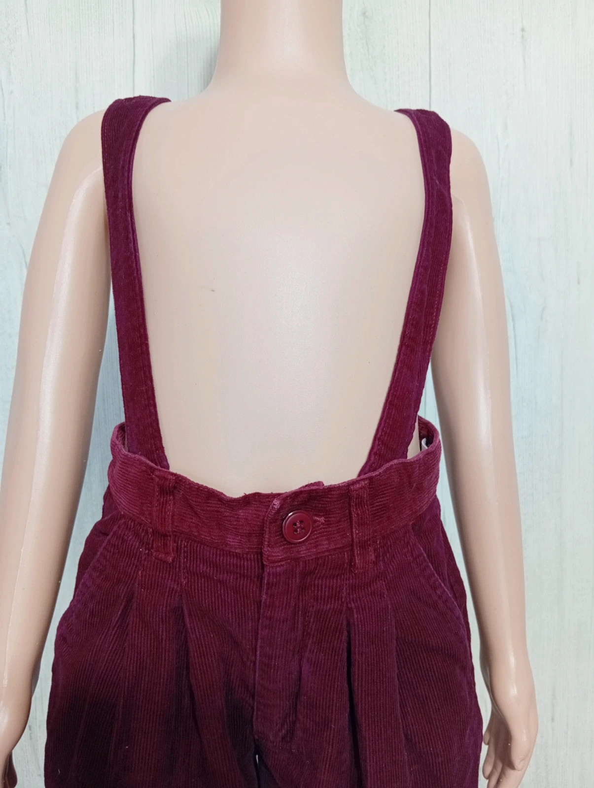 Salopette fille - taille 3 ans (98 cm) - Arthur et felicie-couleur bordeaux – Arthur et Félicie – taille 3 ans / 98 cm 2