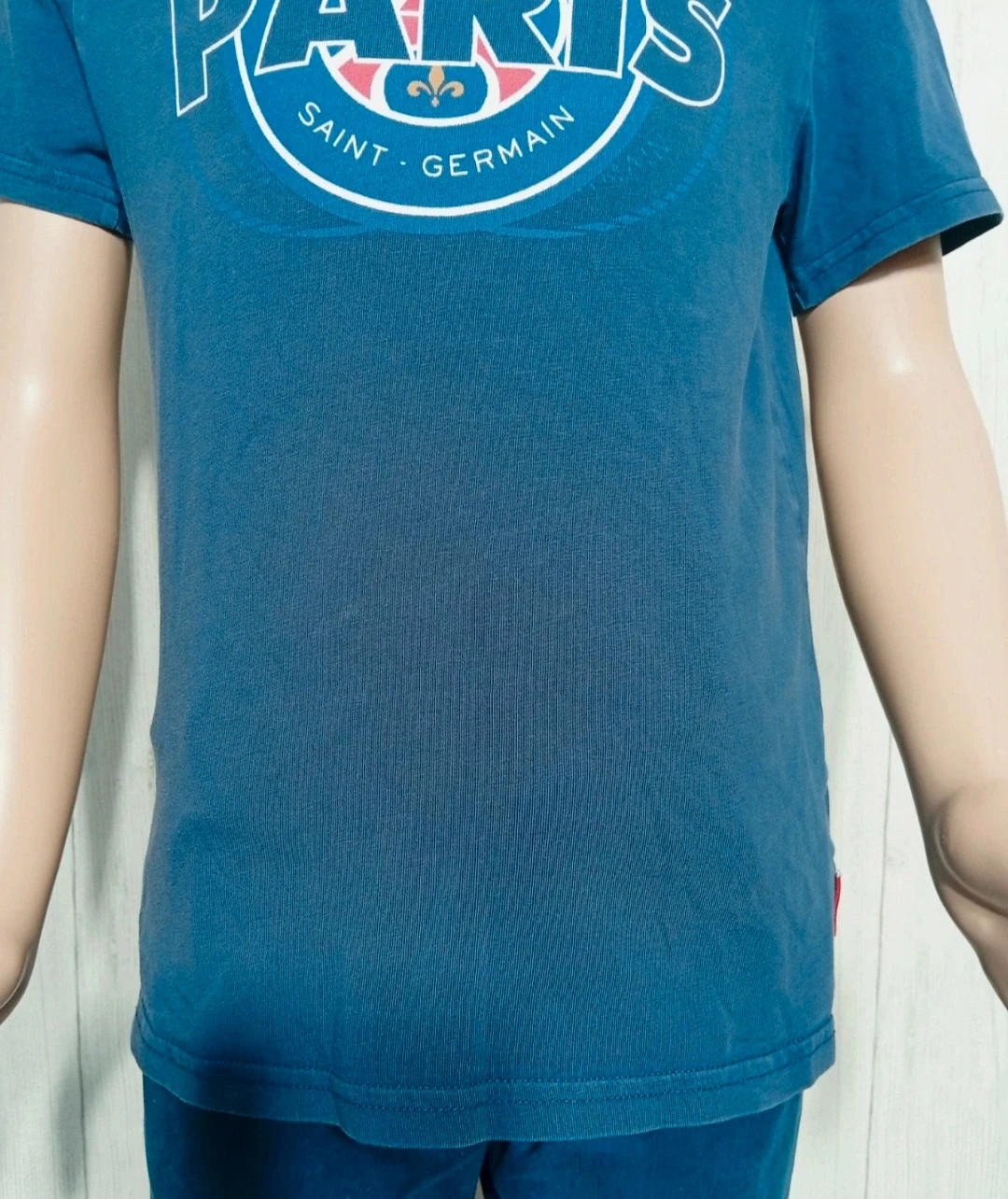 T-shirt manche courte garcon - Taille 10 ans-weeplay - couleur marine et blanc – Weeplay – taille 10 ans / 140 cm 3
