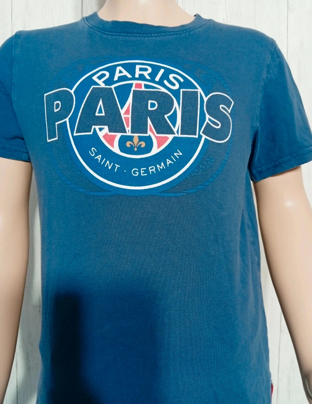T-shirt manche courte garcon - Taille 10 ans-weeplay - couleur marine et blanc – Weeplay – taille 10 ans / 140 cm 2