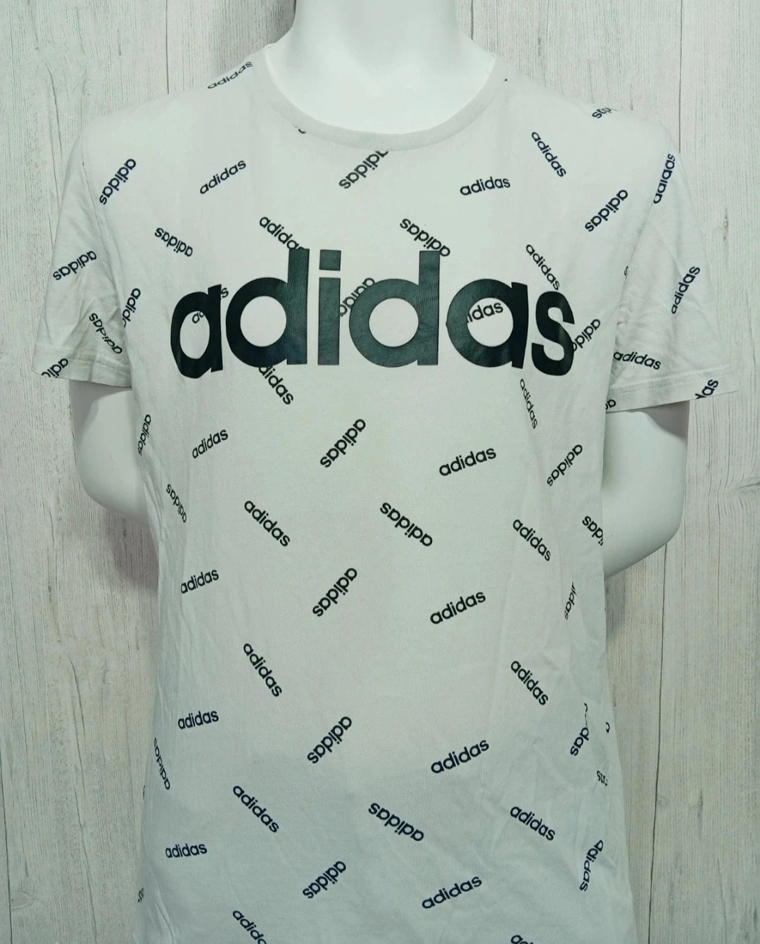 T-shirt manche courte homme- taille M/38 - adidas - couleur blanc et noir – adidas – taille M 2