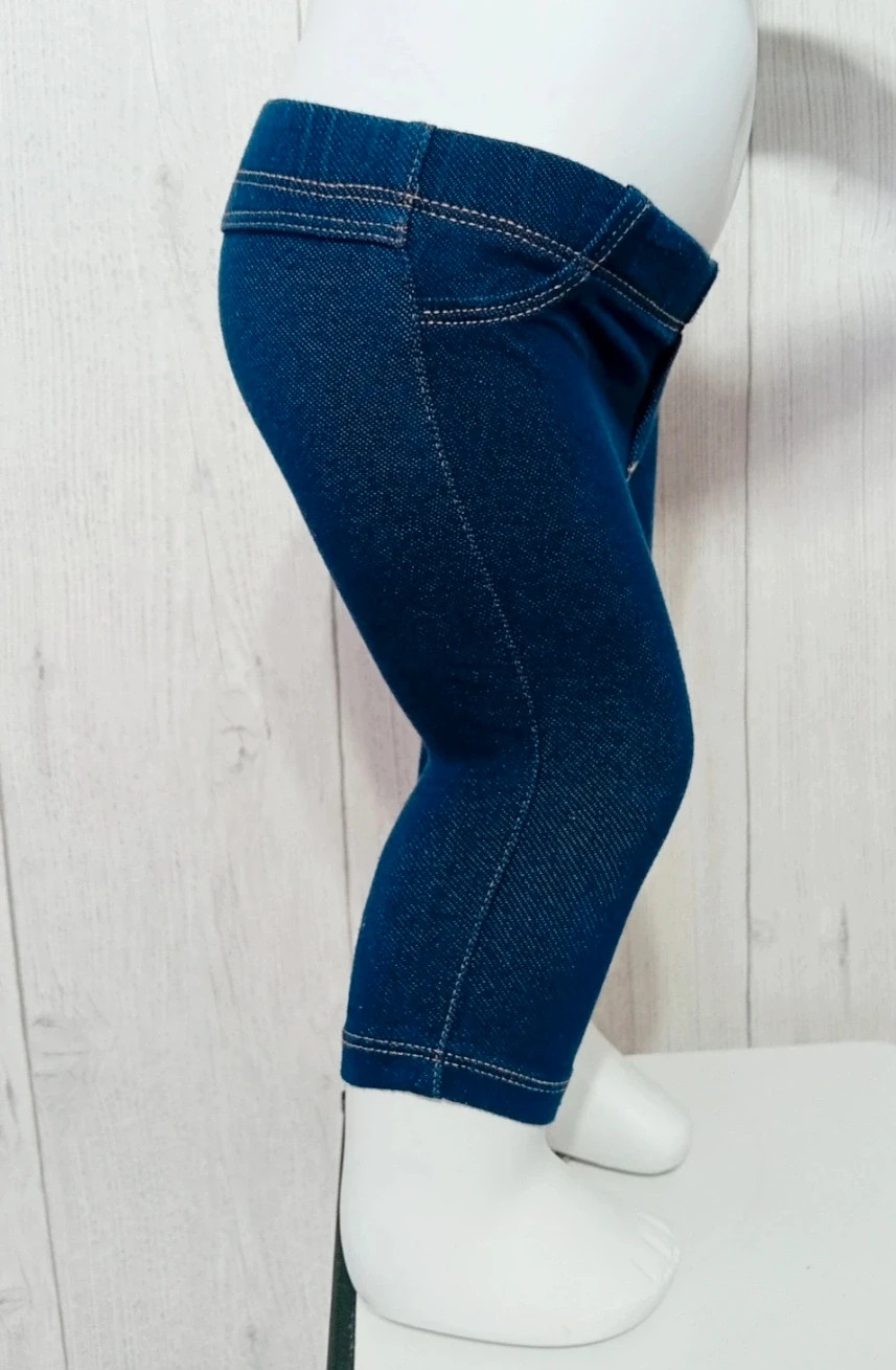 Leggins fille - Taille 3 mois - inextenso- Couleur marine – In Extenso – taille 1-3 mois / 56 cm 4