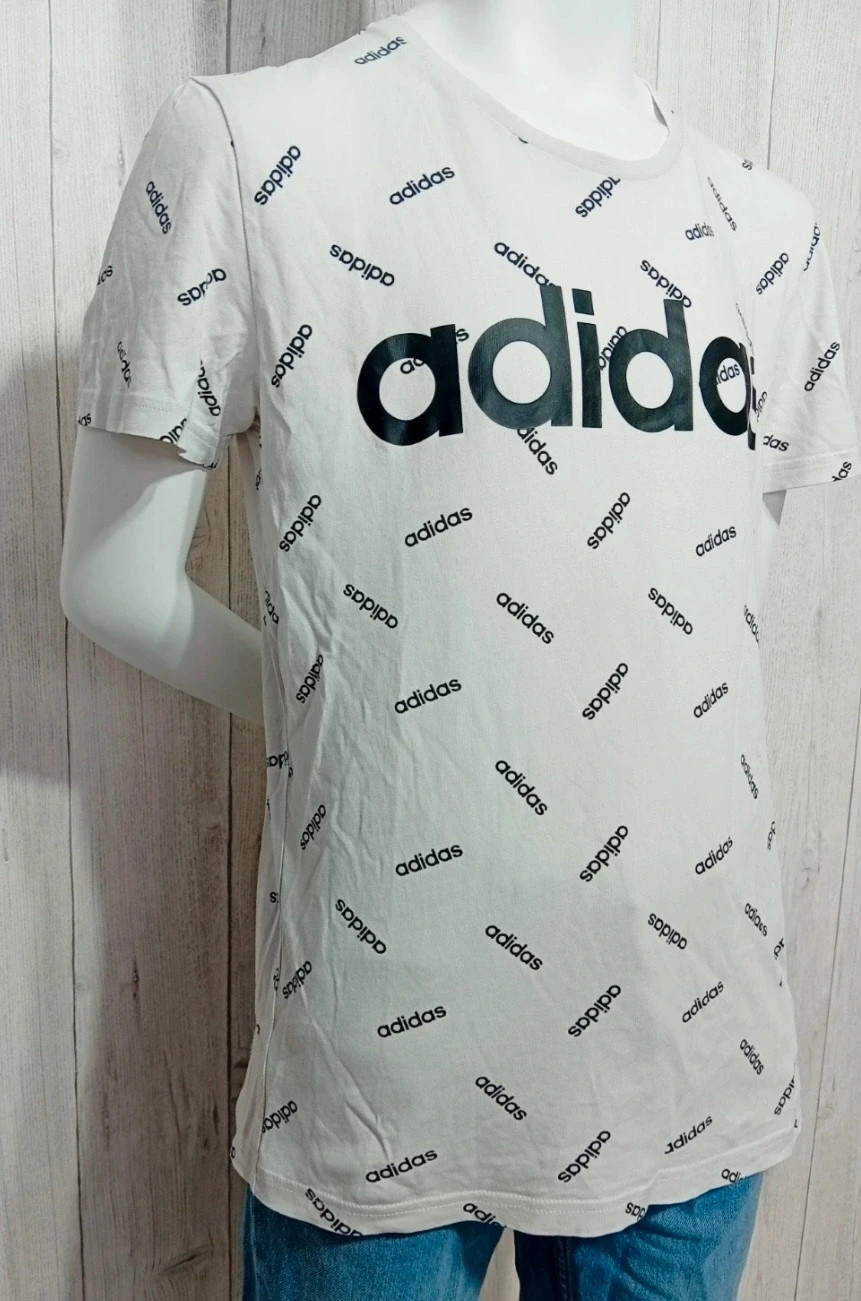 T-shirt manche courte homme- taille M/38 - adidas - couleur blanc et noir – adidas – taille M 4