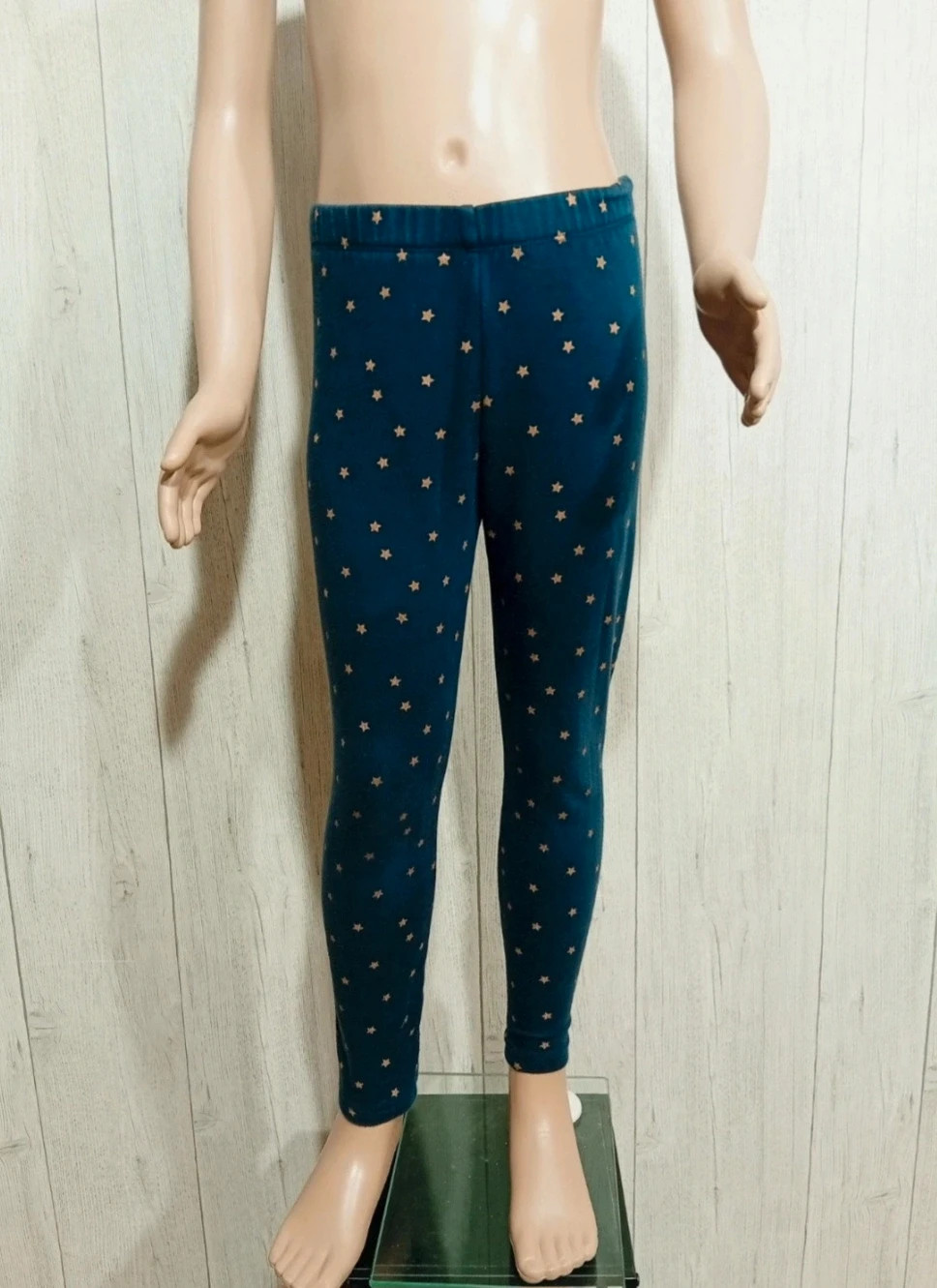 Leggins fille - Taille 10 ans ( 138/142 cm) - kiabi - couleur marine – Kiabi – taille 10 ans / 140 cm
