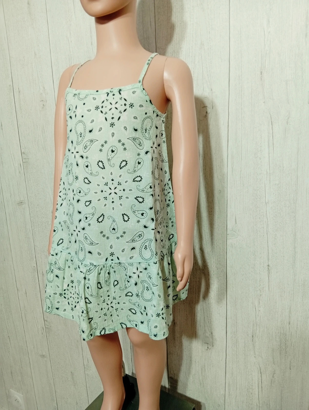 Robe d'été fille - Taille 2/3 ans ( 86/96 cm) - tape a loeil - Couleur menthe noir blanc – Tape à l'œil – taille 24-36 mois / 92 cm 5