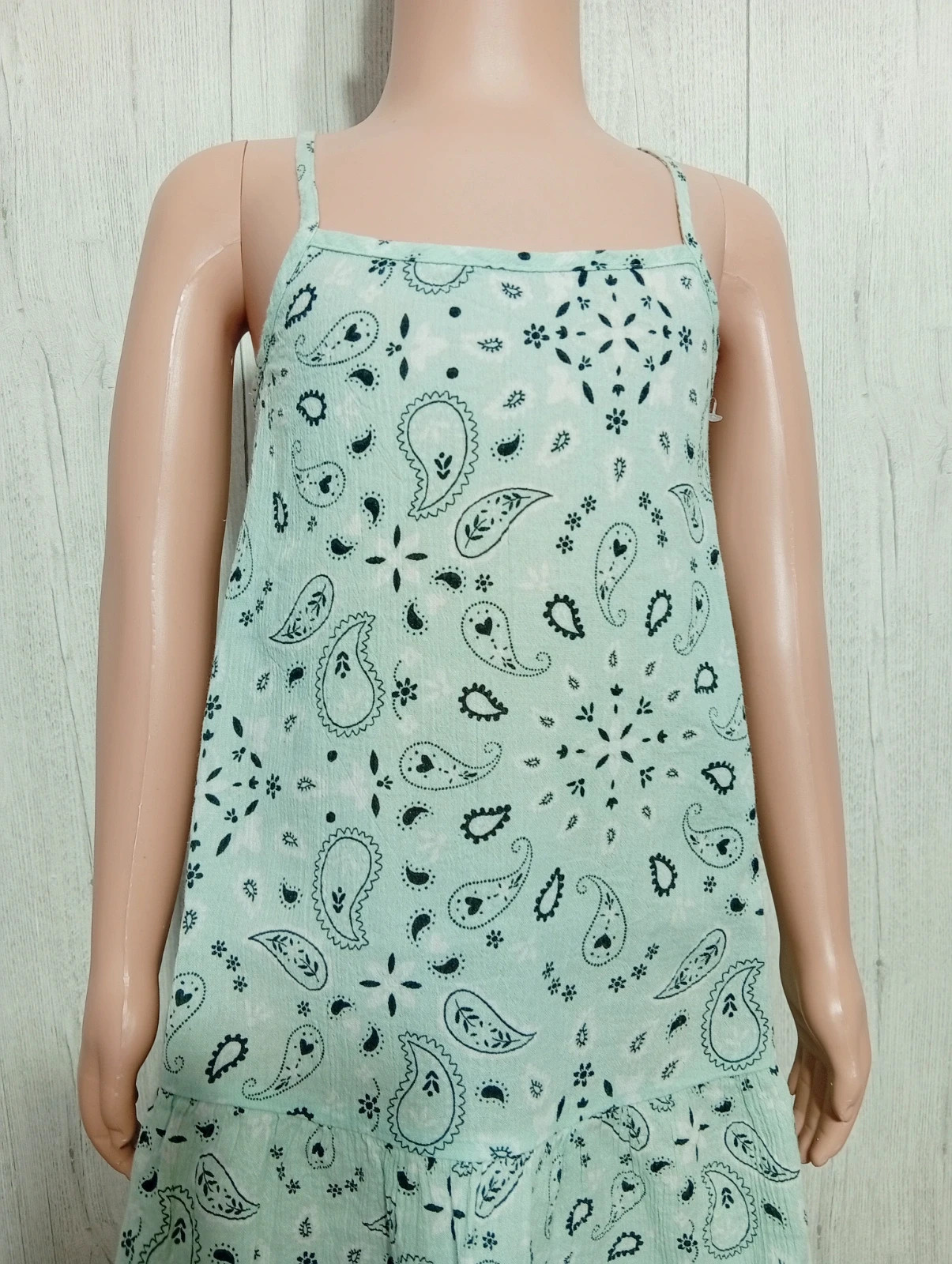 Robe d'été fille - Taille 2/3 ans ( 86/96 cm) - tape a loeil - Couleur menthe noir blanc – Tape à l'œil – taille 24-36 mois / 92 cm 2