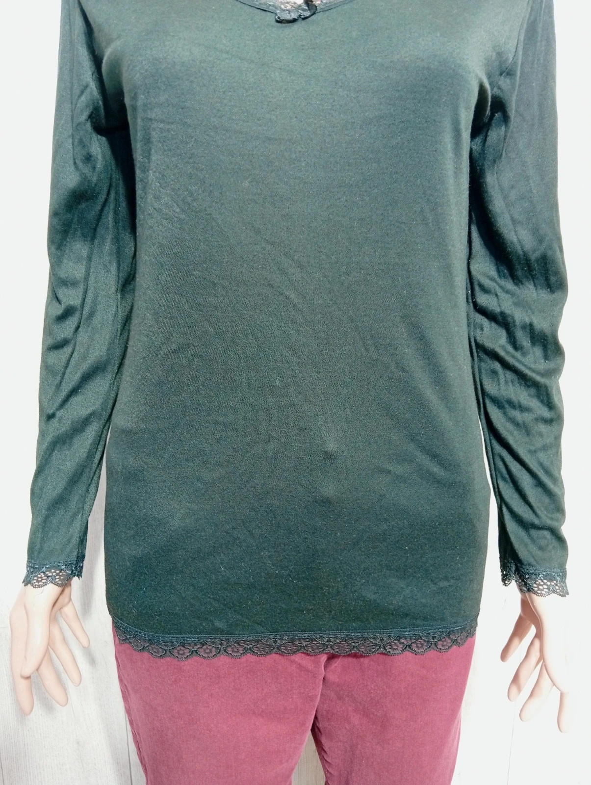 Blouse manche longue femme- Taille L/40 - rodier paris - Couleur noir – Rodier – taille L / 40 / 12 3