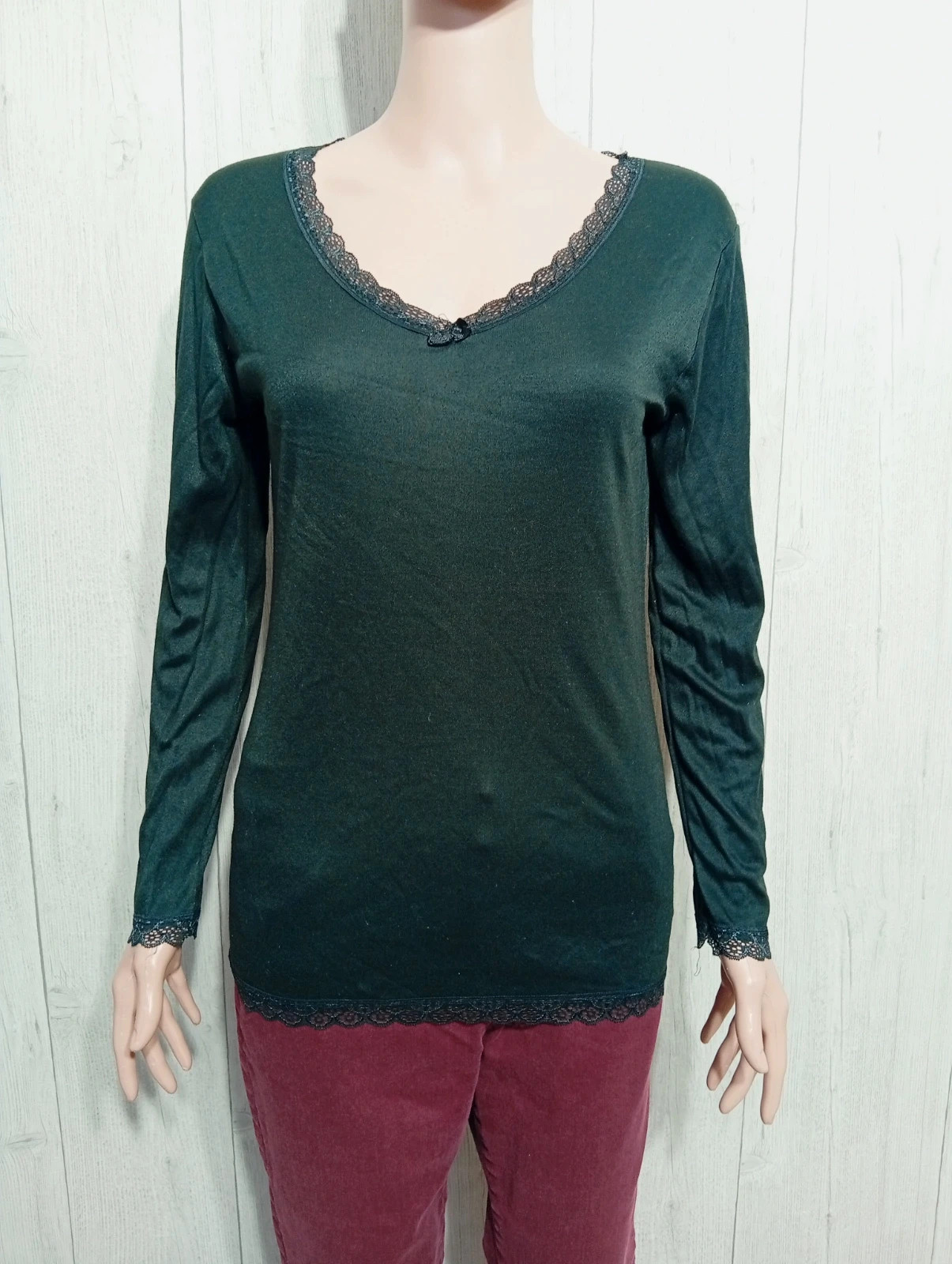 Blouse manche longue femme- Taille L/40 - rodier paris - Couleur noir