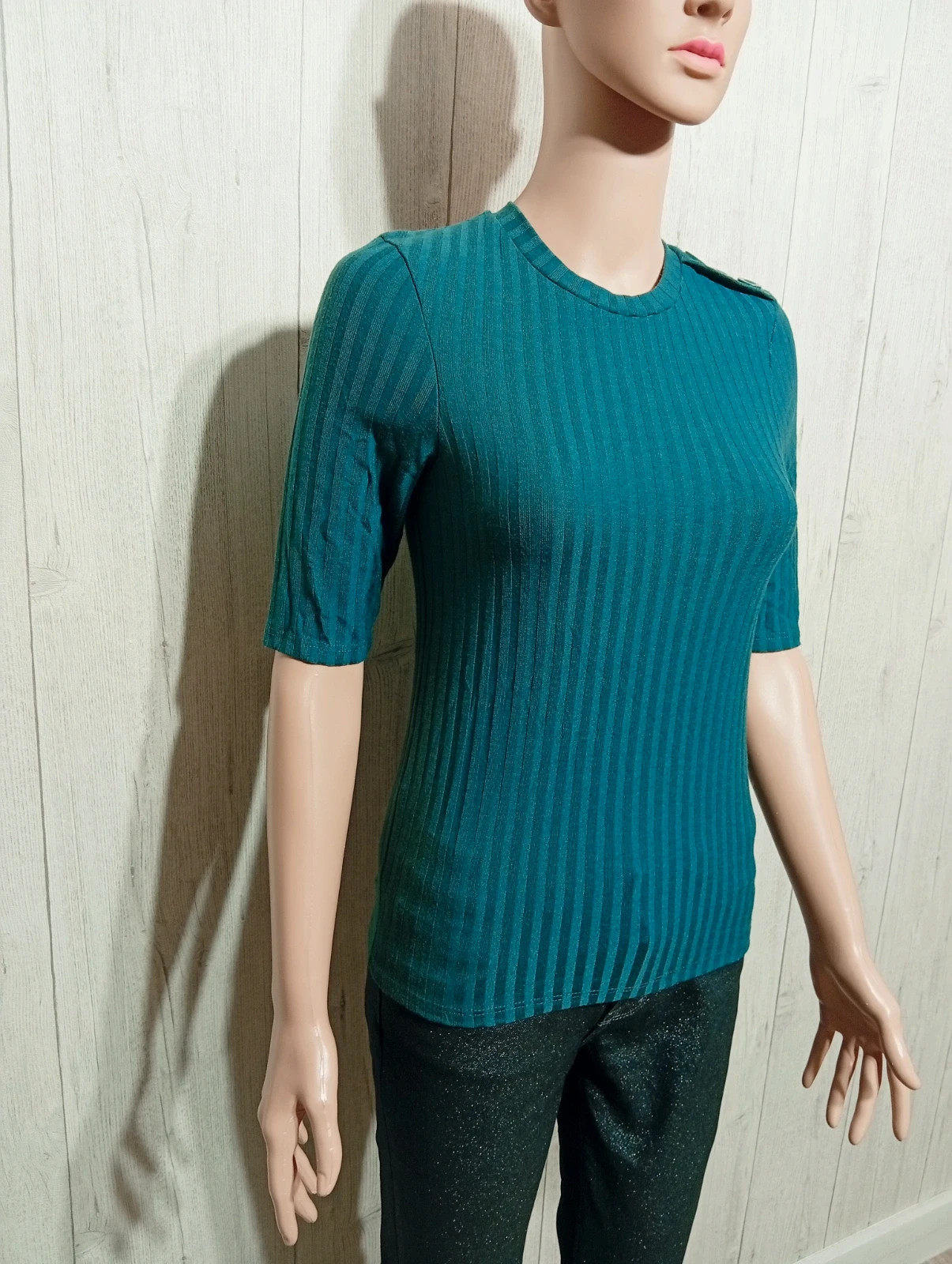 Blouse femme - Taille S/36 - kiabi - couleur vert – Kiabi – taille S / 36 / 8 4